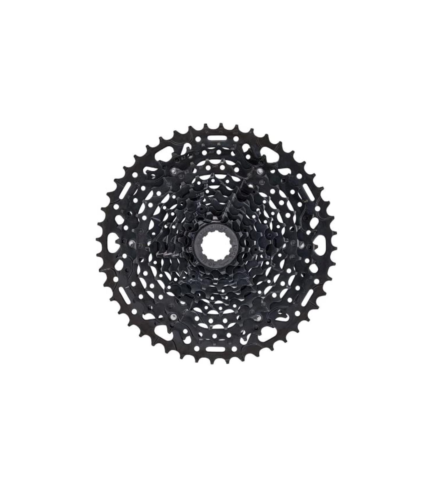 microSHIFT | ADVENT X Cassette | 10 Speed | 11-48t | ED Black | Hardened Steel Cogs