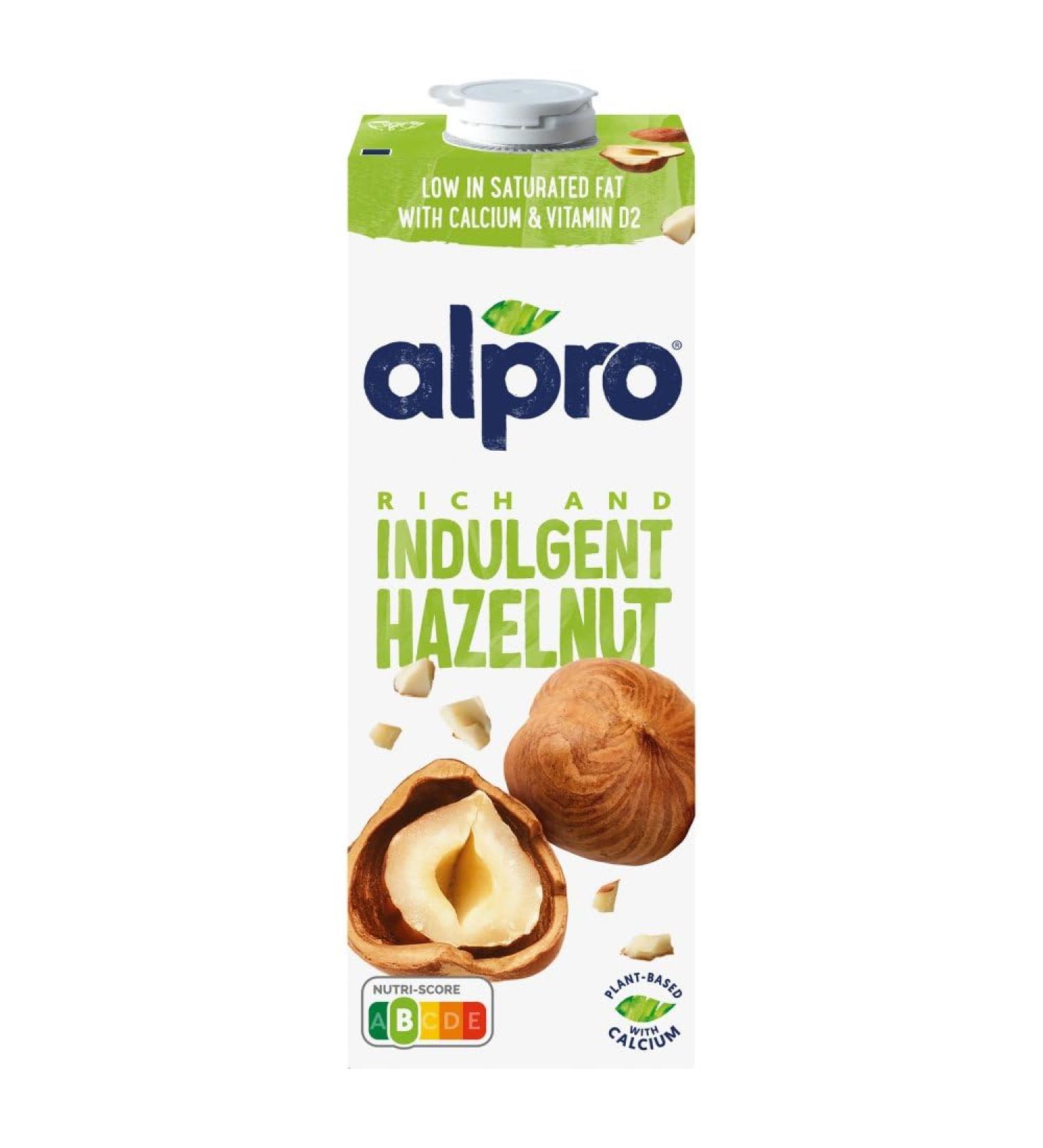 VSTAR Alpro Drinks (8 Hazelnut Long Life Drink - Added Calcium & Vitamins) Hazelnut Long Life Drink - Added Calcium & Vitamins 8