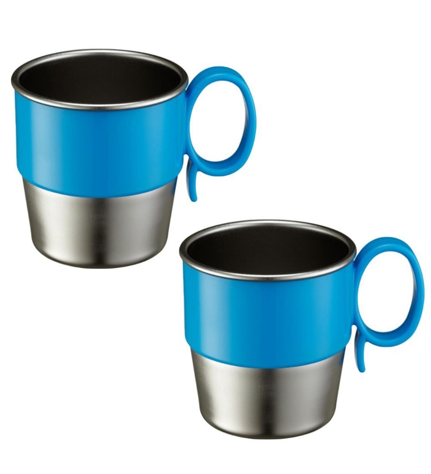 Innobaby Din Din SMART Stainless Steel Cup 9oz (Blue (2 Pack)) - Buy Online on SooperMarket.com