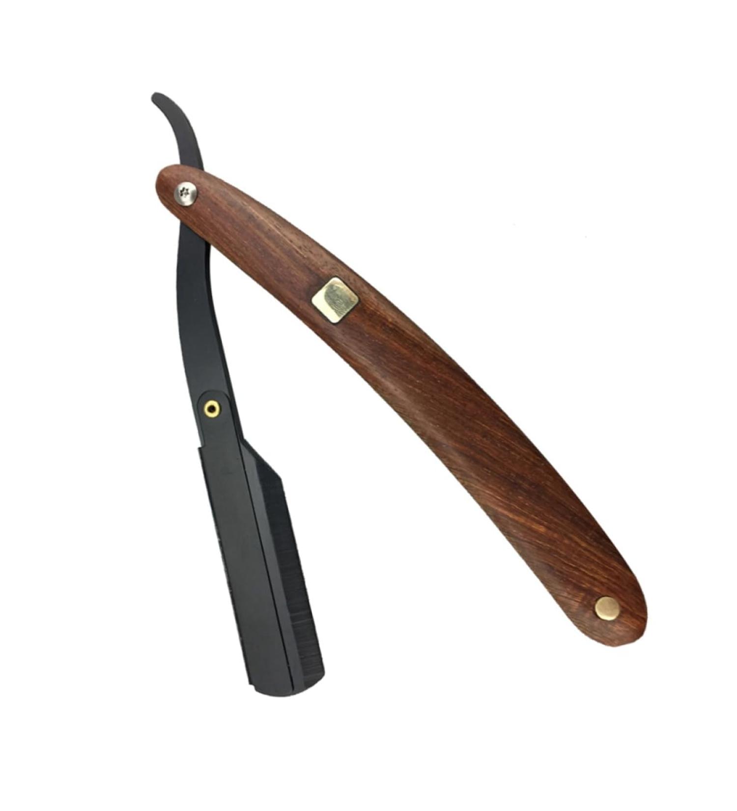 Beavorty 2pcs Manual Shaver - Safe Razor for Men | Metal & Wooden Design | International Shipping Available - Buy Online on SooperMarket.com