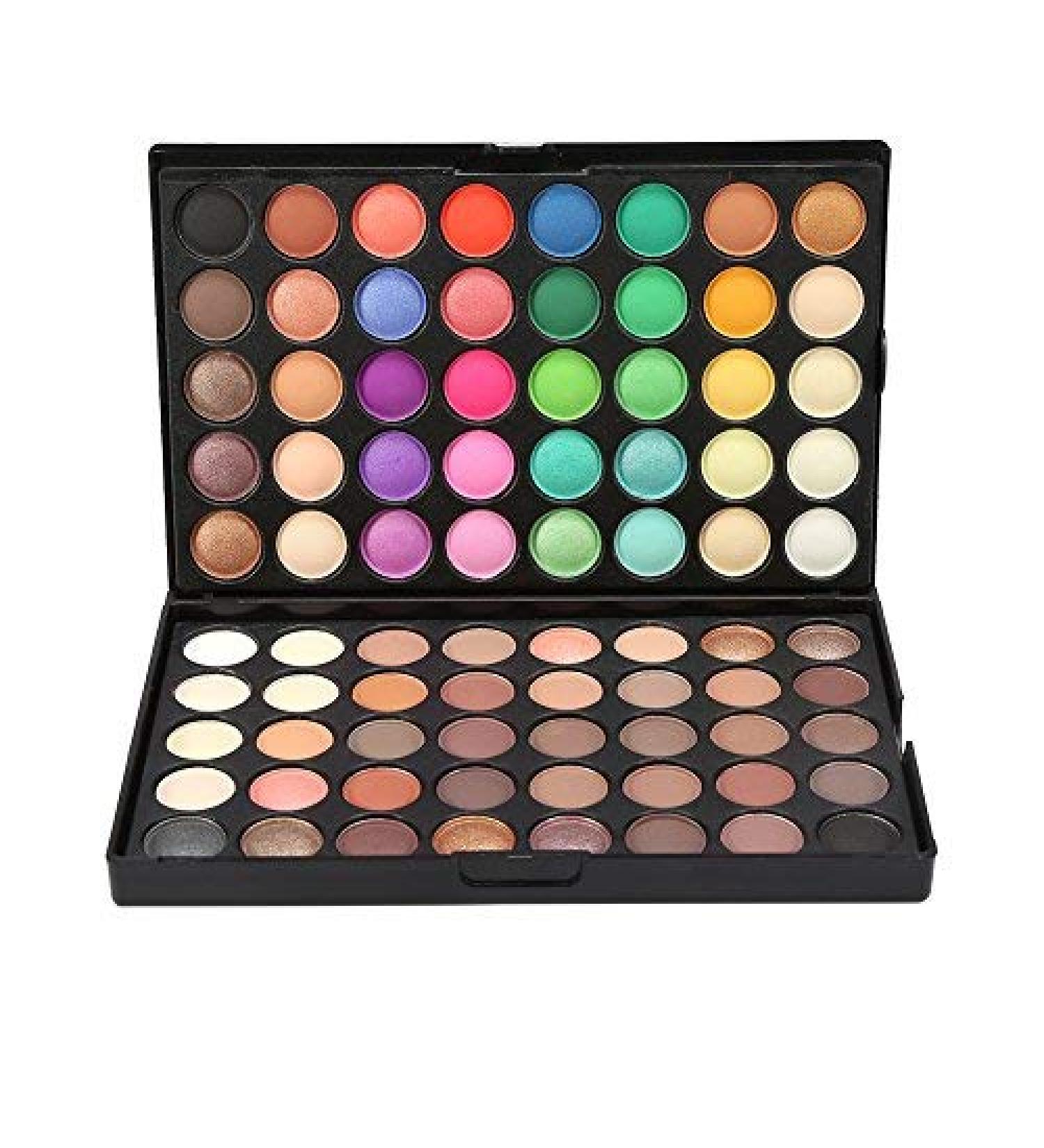 FILFEEL 80 Colors Eyeshadow Palette - Professional Pearl Matte Eye Shadow Set - Buy Online on SooperMarket.com