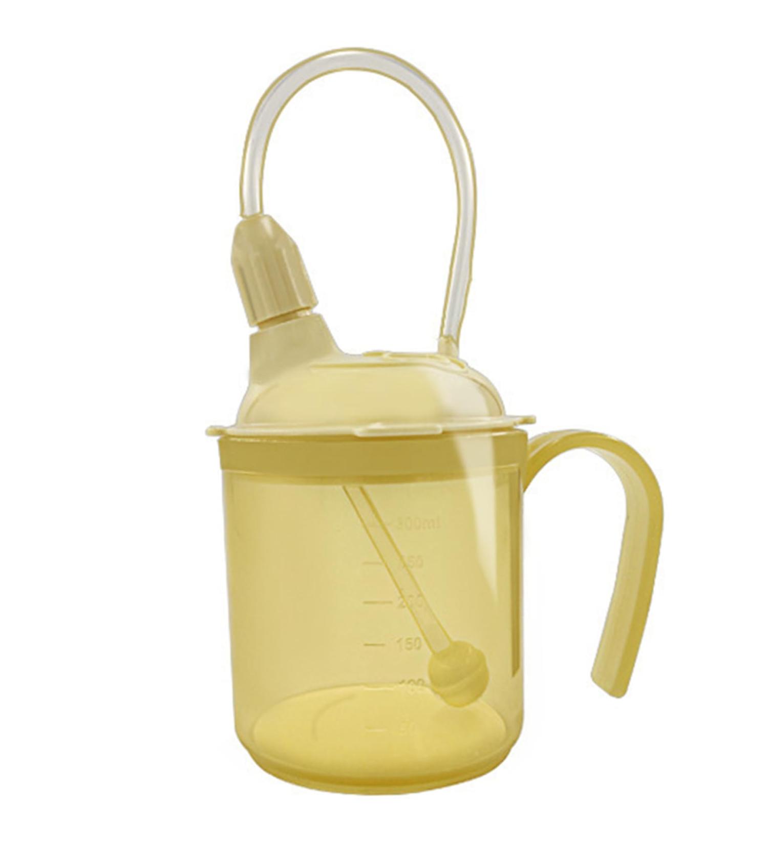 Beakers for Elderly 300ml Spill Proof Adult Sippy Cup with Scale 3-in-1 Dysphagia Cups with Straw and Handle Adult Drinking Cup for Elderly Disabled Patient Maternity Kids Adult Sippy Cup - Buy Online on SooperMarket.com