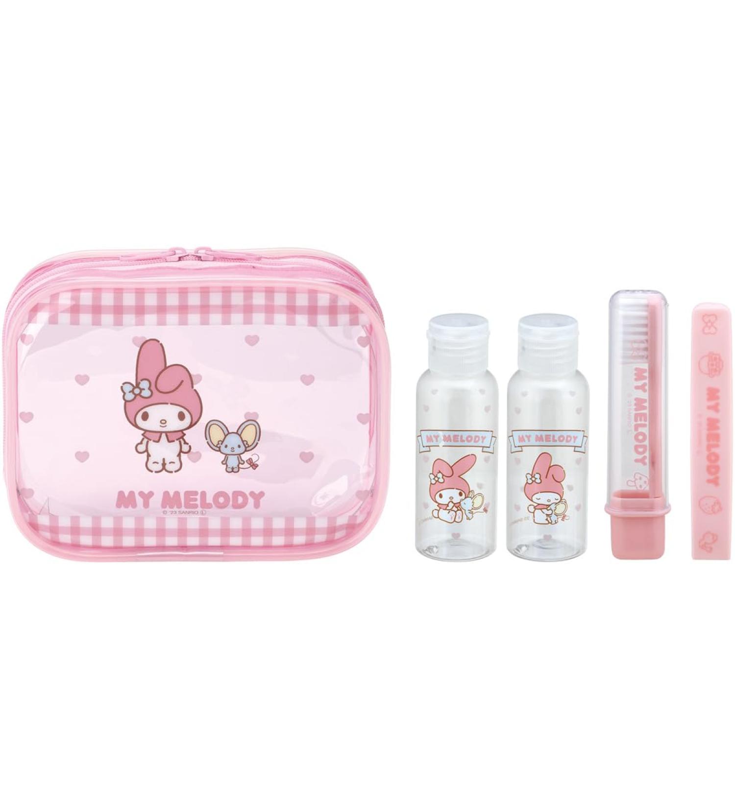 Travel Set My Melody Always with You - Skater 150x45x117mm Multicolor | International Shipping Available - Buy Online on SooperMarket.com