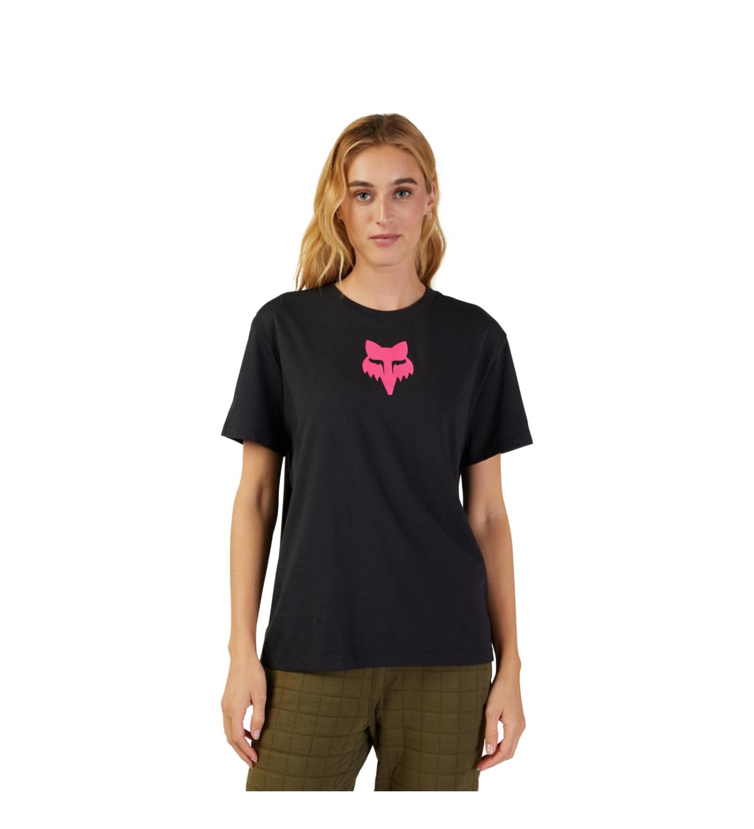 Fox Racing Women's W Fox Head SS Tee Windbreaker - XS Black | Shop Internationally for Premium Apparel - Buy Online on SooperMarket.com