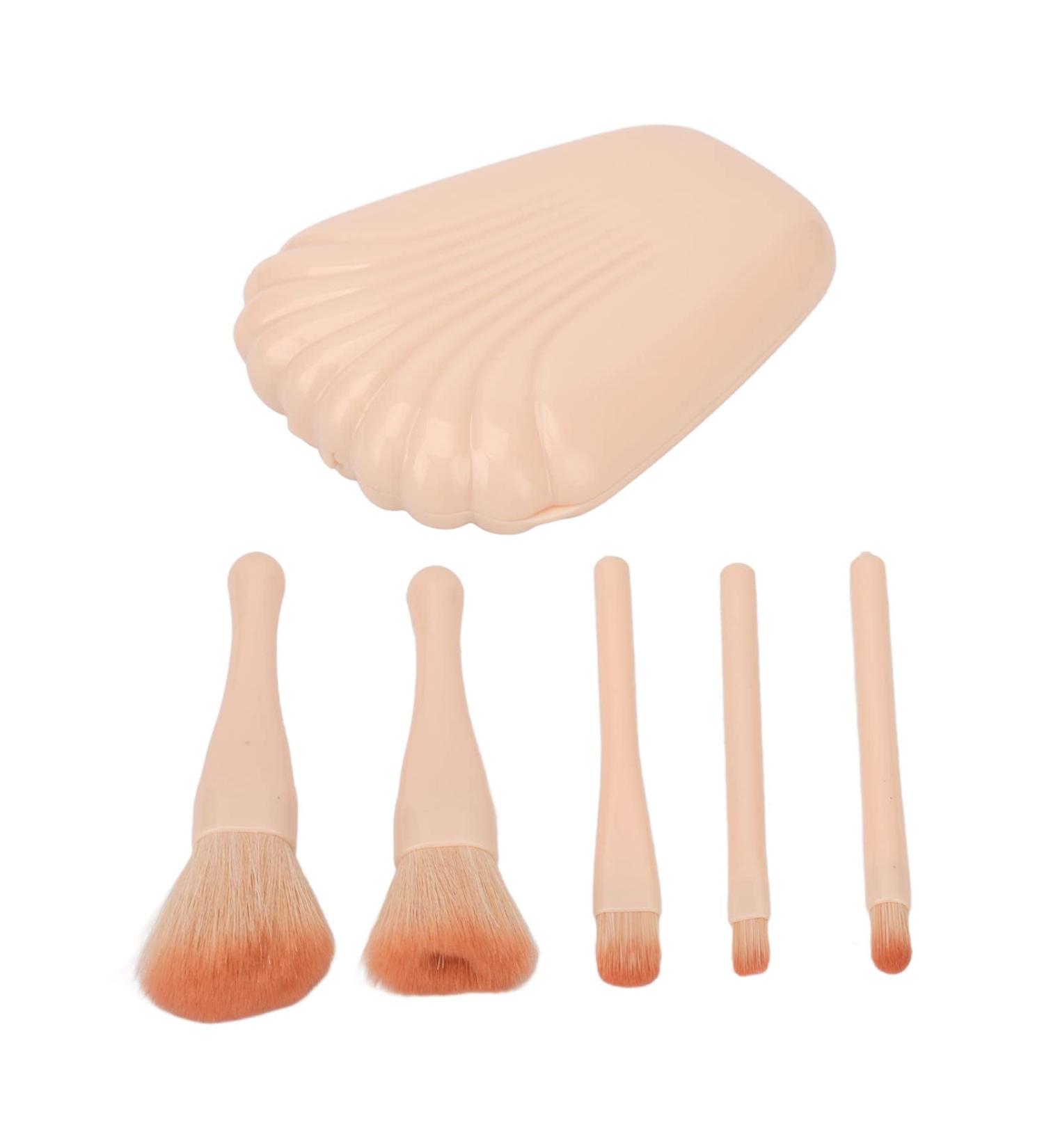 Premium Pink Makeup Brushes Set - Various Sizes & Shapes for Loose Powder & Eyeshadow | International Shipping Available - Buy Online on SooperMarket.com