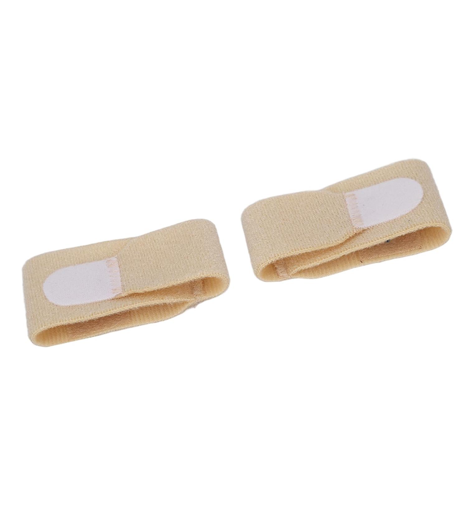 2pcs Soft Hammer Toe Straightener with Adjustable Strap - Claw Toe Corrector for Bent Toe (Medium) - Buy Online on SooperMarket.com