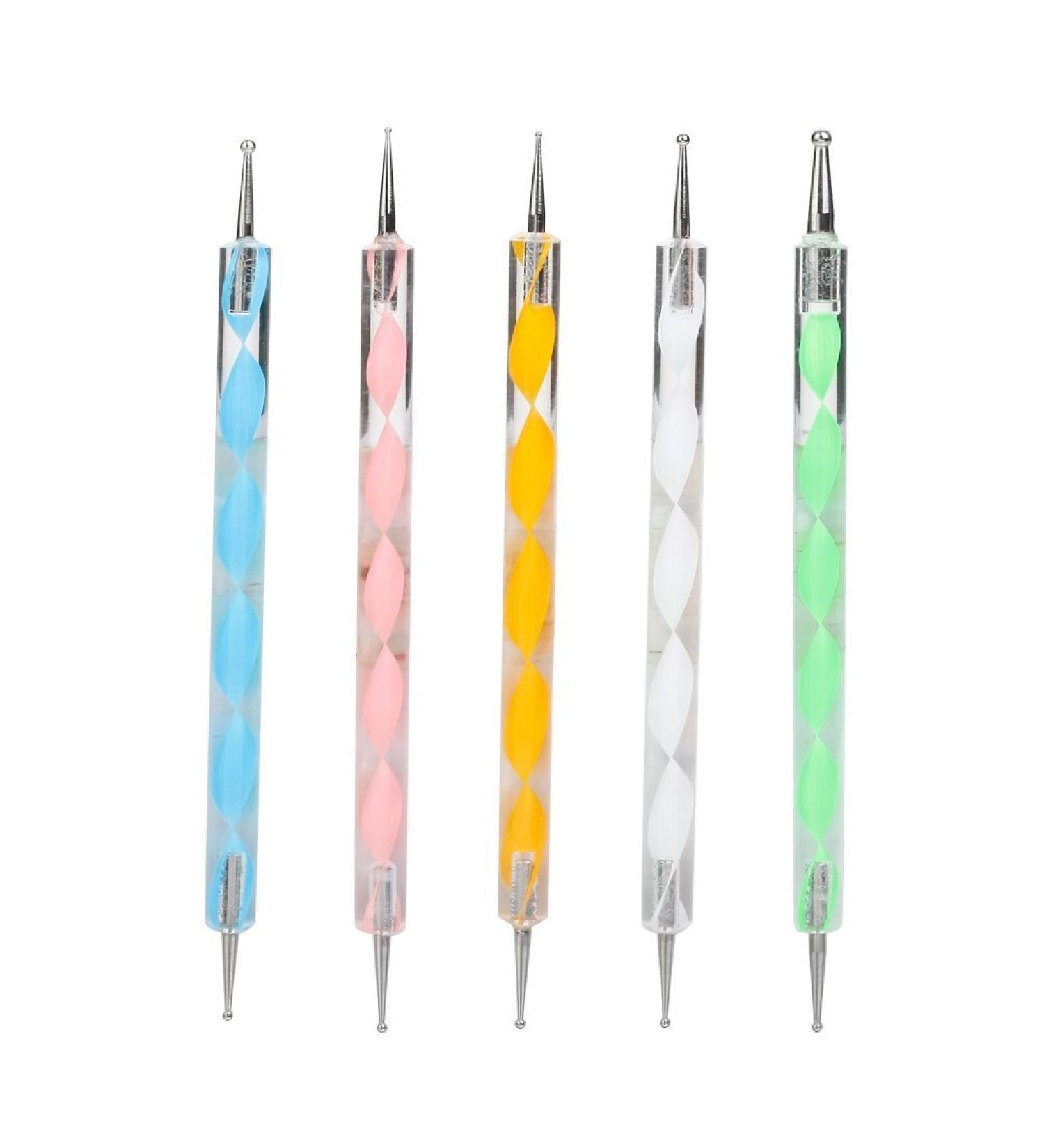 COMIART Ball Stylus Dotting Tool Set for Clay Sculpting & Nail Art - Embossing Pattern Included - Buy Online on SooperMarket.com