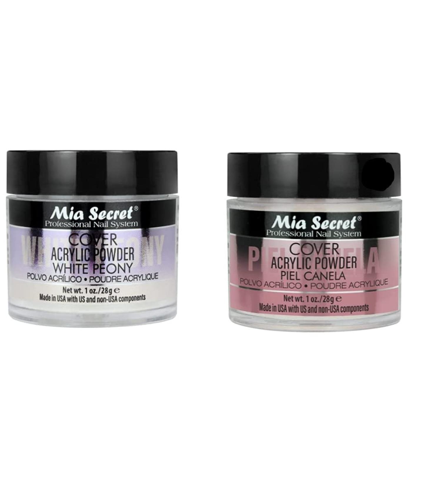 Mia Secret Cover Powder - White Peony & Piel Canela | 1 oz - Best International Shipping - Buy Online on SooperMarket.com