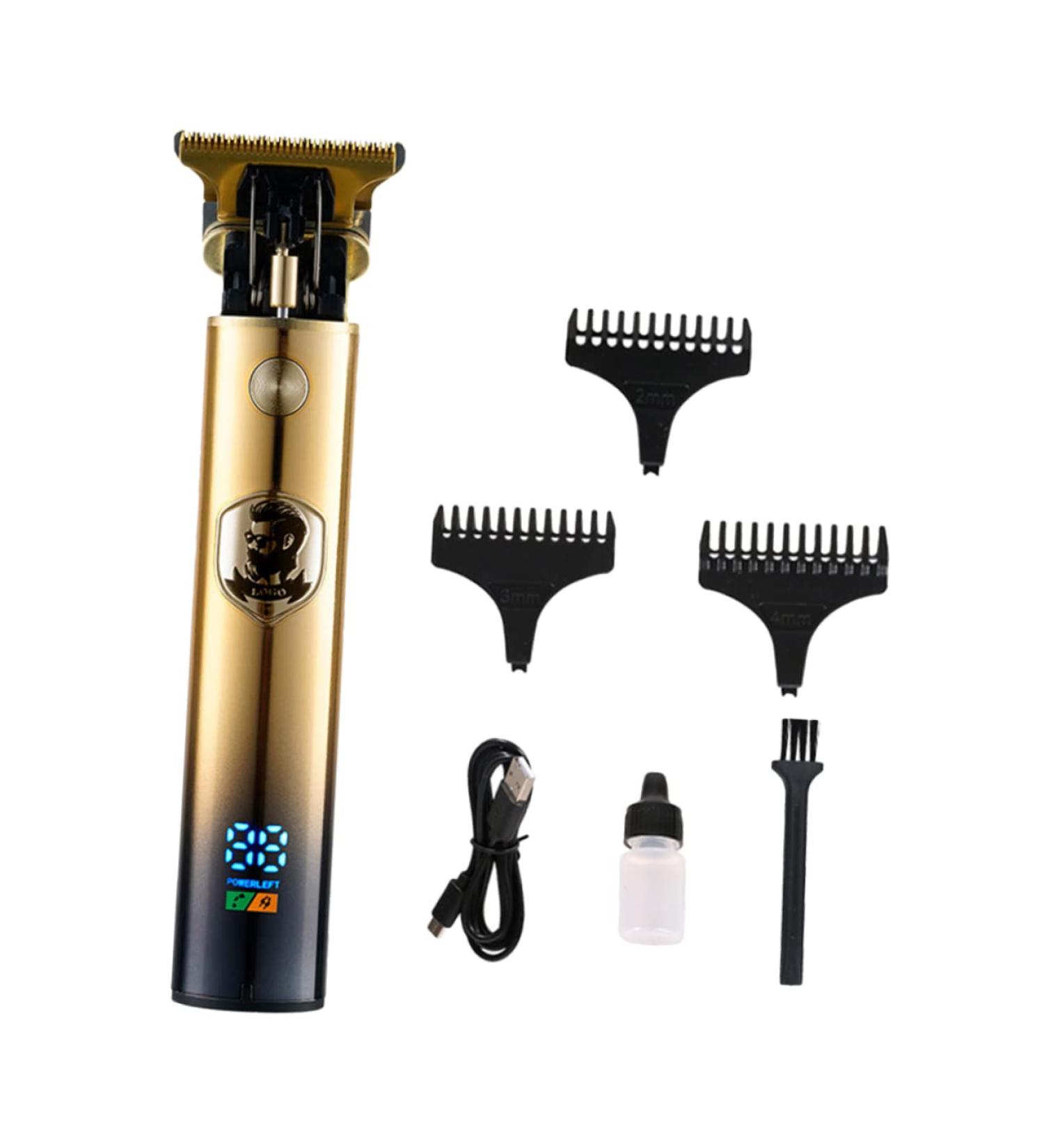 Mikinona Hair Cutting Trimmer 1 Set Hair Clipper Cordless Hair Trimmer Hair Cutting Tool Trimmer Electric Barber Hair Grooming Clipper Nose Hair Scissors Digital Display Man Titanium Alloy - Buy Online on SooperMarket.com