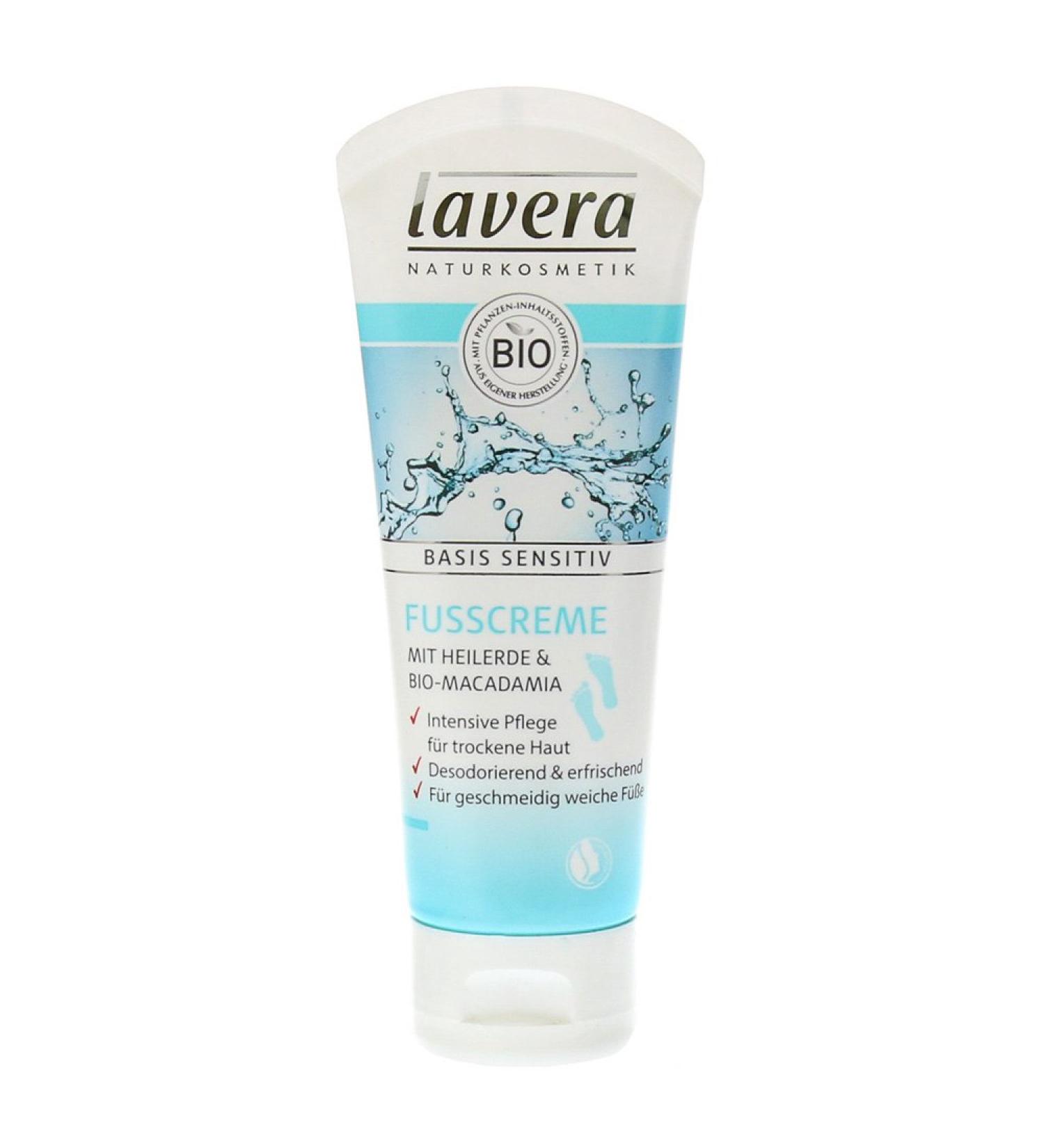 Lavera basis sensitive foot cream 75 ml 75 ml (1 pack)