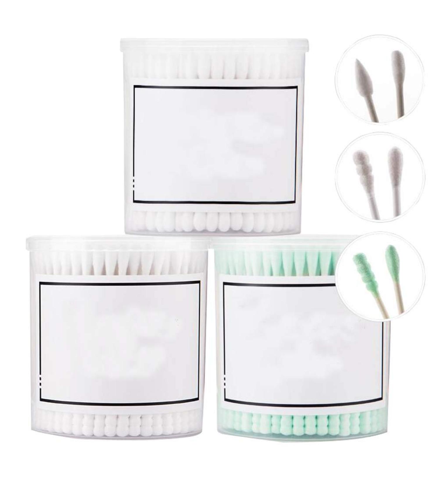 600 Cotton Swabs - Organic Double Tipped Ear Buds Cruelty-Free Natural | International Shipping - Buy Online on SooperMarket.com
