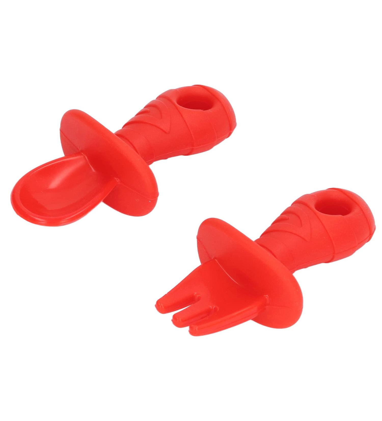 Buy Soft Silicone Spoons & Forks - Food-Safe Chewable LED Tools for Anxiety Relief | International Shipping - Buy Online on SooperMarket.com