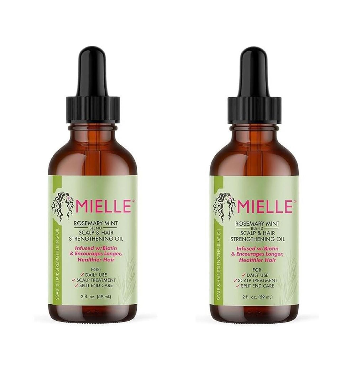 Rosemary Oil for Hair Growth - Organic Essential Oil for Hair Loss Treatment (2 Pieces) - Buy Online on SooperMarket.com