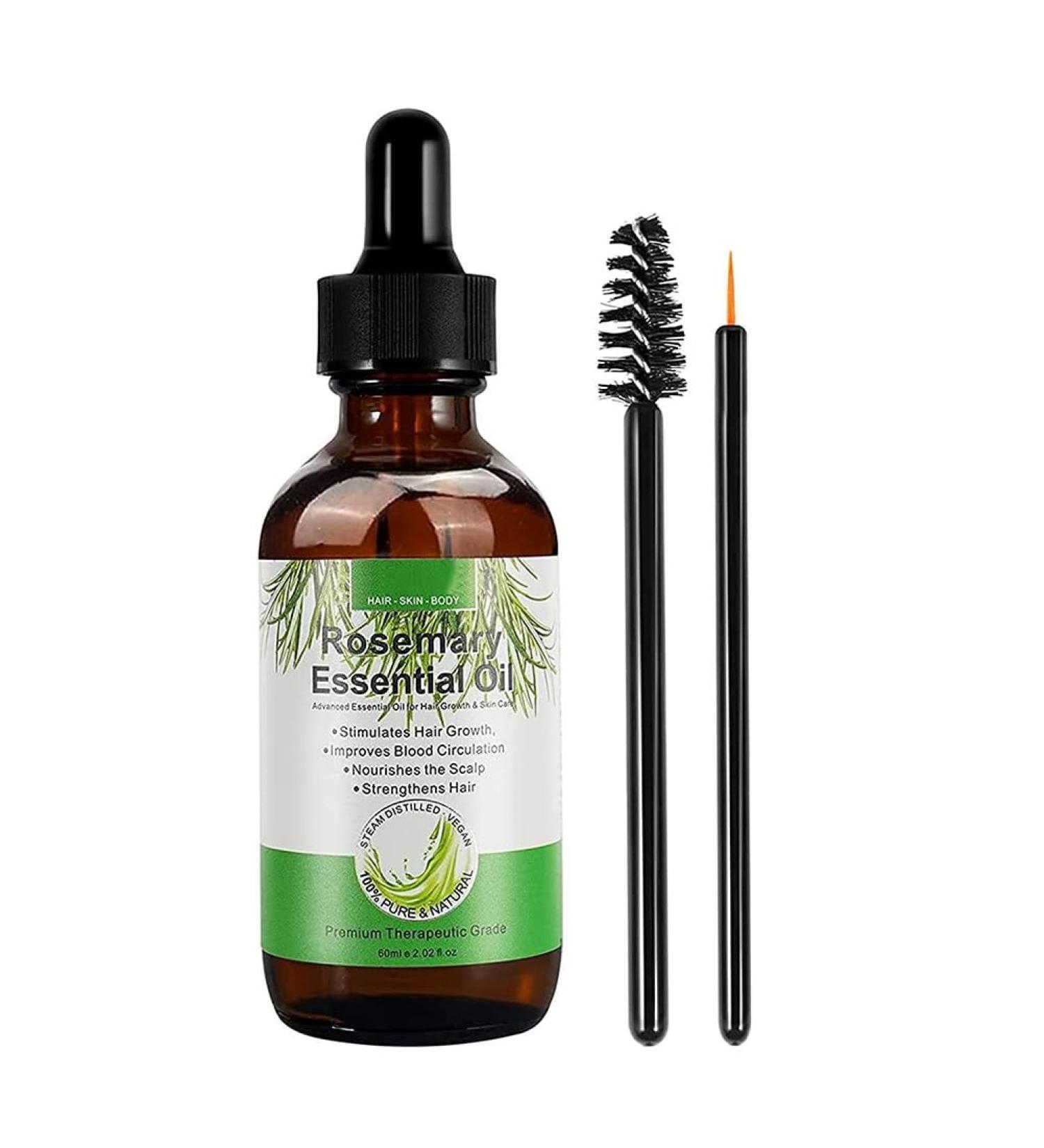 LAXED Rosemary Mint Scalp & Hair Strengthening Oil with & Essential Oils Nourishing Treatment - Buy Online on SooperMarket.com