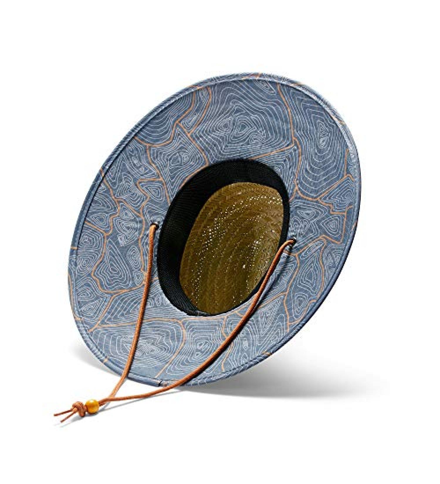 Hemlock Hat Co. Nomad Printed Bottom Lifeguard Hat - Trendy and Functional Beach Accessory - Buy Online on SooperMarket.com