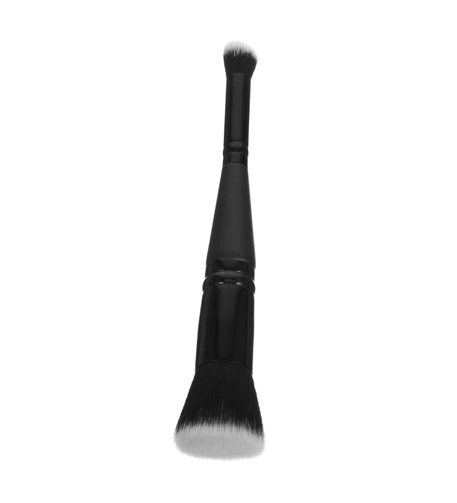 Double-Ended Makeup Brush - Powder Foundation & Blush Applicator for Loose Powder | Perfect for Women - Buy Online on SooperMarket.com