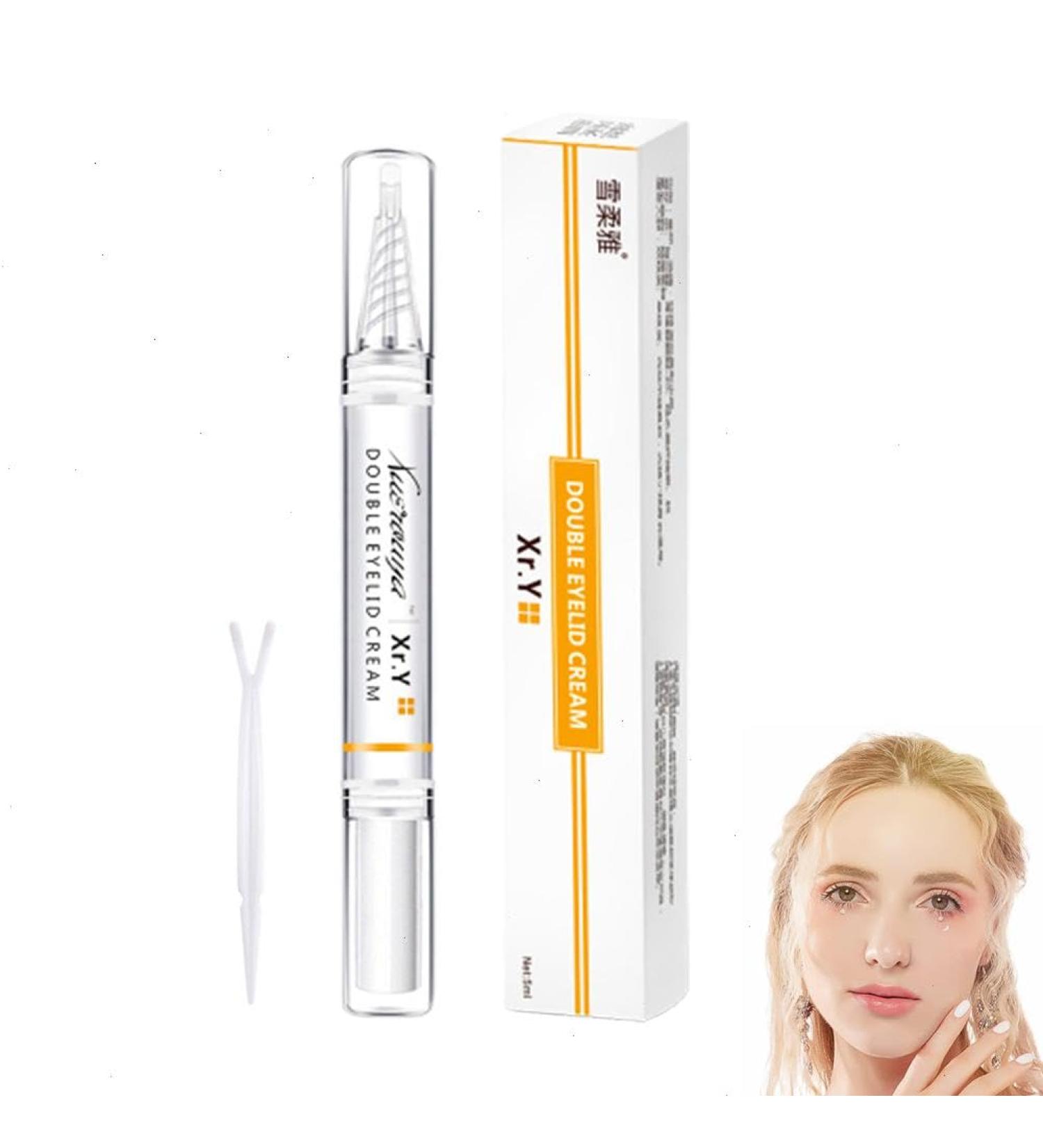 Buy 5ML Invisible Double Eyelid Glue Cream Long-Lasting Waterproof & No-Stimulation Formula for Beautiful Eyes | International Shipping Available - Buy Online on SooperMarket.com