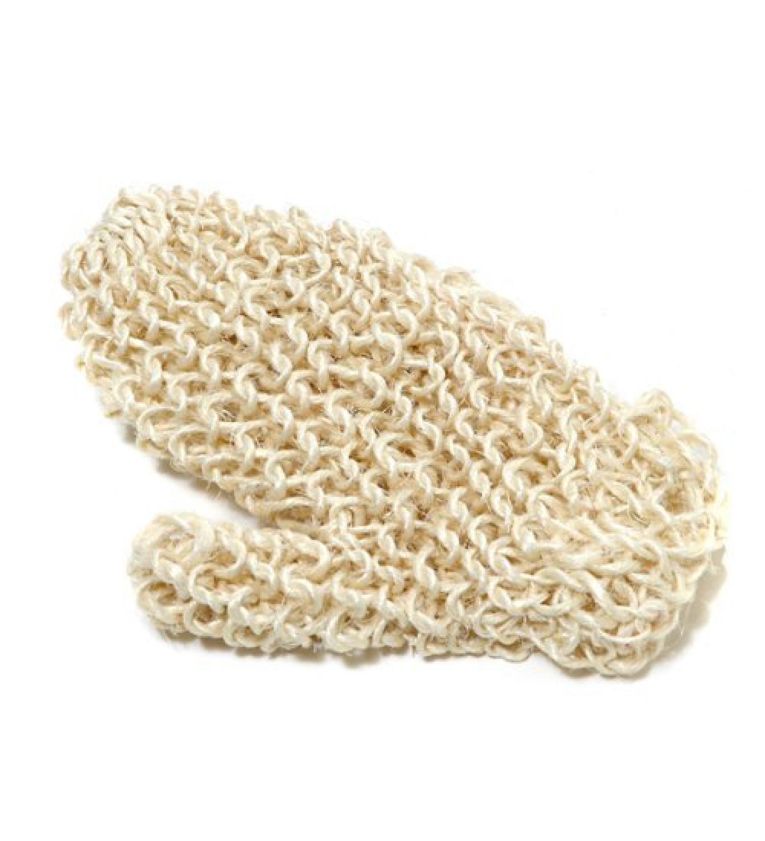 Touch Me Natural Sisal Spa Exfoliating Bath Glove Body Scrubber