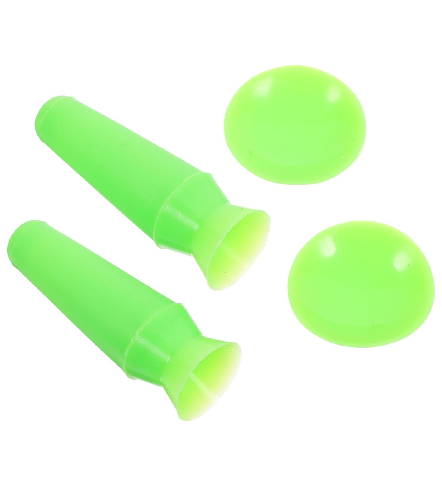 Healvian Silicone Eyeball Cover Set - Flexible Eye Pad & Surgery Protector in Green | International Shipping Available - Buy Online on SooperMarket.com