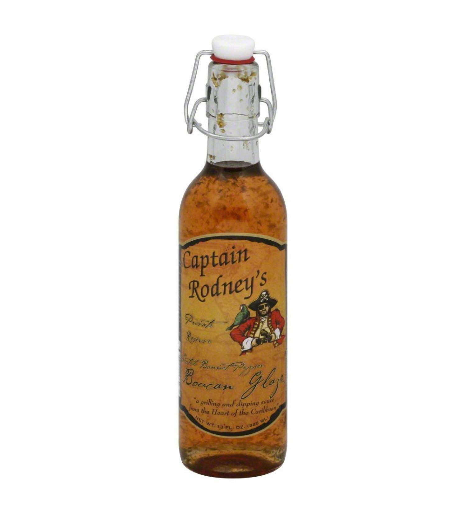 Captain Rodneys Glaze Boucan Pepper, 13 oz 13 Fl Oz (Pack of 1)