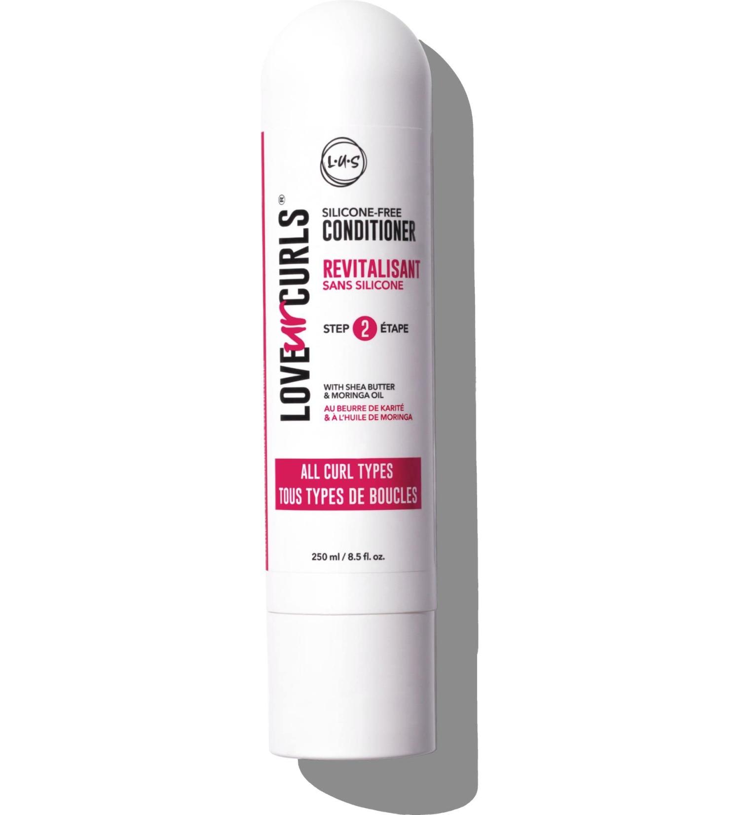 Love Ur Curls LUS Brands Conditioner - Silicone-Free Hydrating Treatment for Curly, Wavy, Kinky-Coily Hair - 8.5oz for Soft, Smooth Curl Definition - Ideal for Dry, Damaged Hair - Buy Online on SooperMarket.com