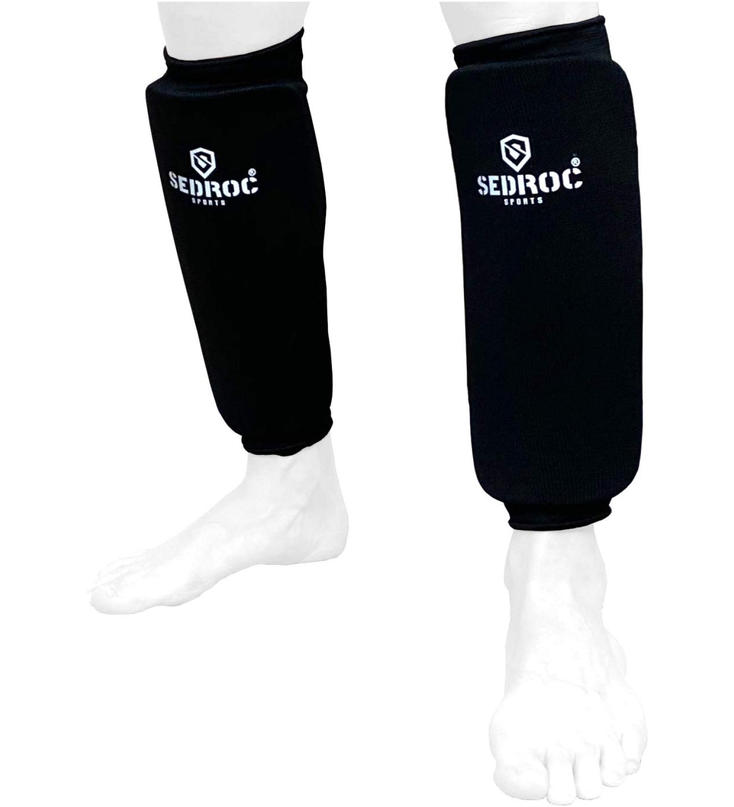 Sedroc Shin Guards - Protective Leg Sleeves for Karate MMA Sparring - Youth and Adults (Small) - Buy Online on SooperMarket.com