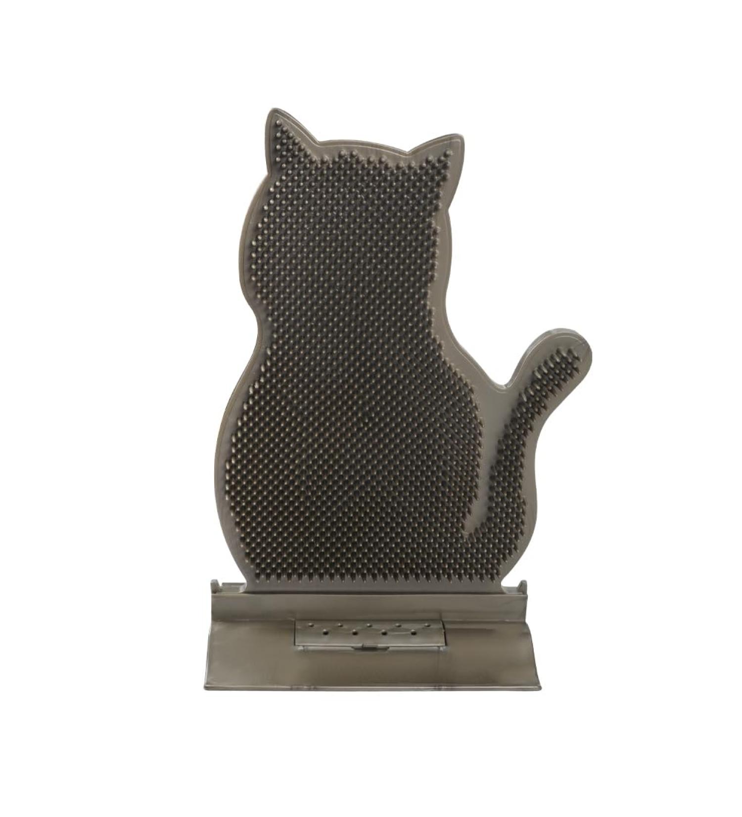 Ibluelover Cat Brush - Corner Grooming & Massage Brush for Long-Haired & Short-Haired Cats | Wall-Mounted Cat Scratchboard & Play Toy - Buy Online on SooperMarket.com