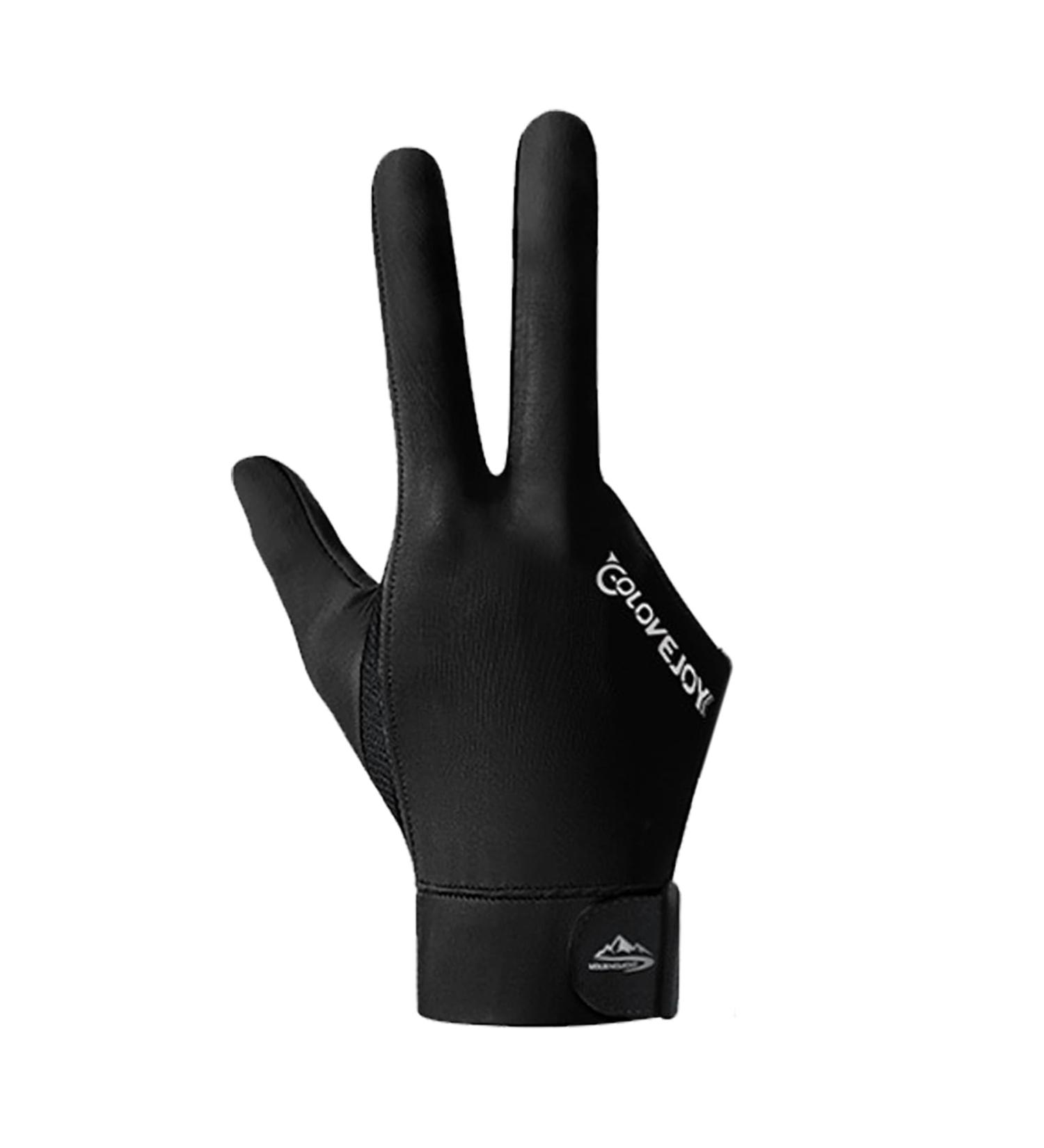Shop Furryvl 3-Finger Billiard Glove - Breathable Slip-Resistant Unisex Stretchy Pool Gloves for Right Hand - Perfect for Pool & Snooker - Buy Online on SooperMarket.com