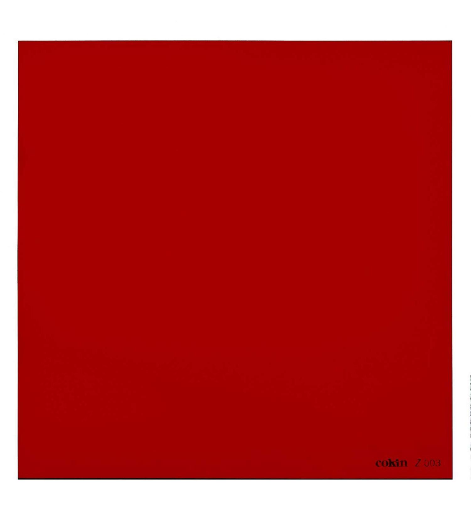 Cokin Square Red (Z003) Filter - 3 1/3-Stop for L Series Holder - 100mm X 100mm - Buy Online on SooperMarket.com
