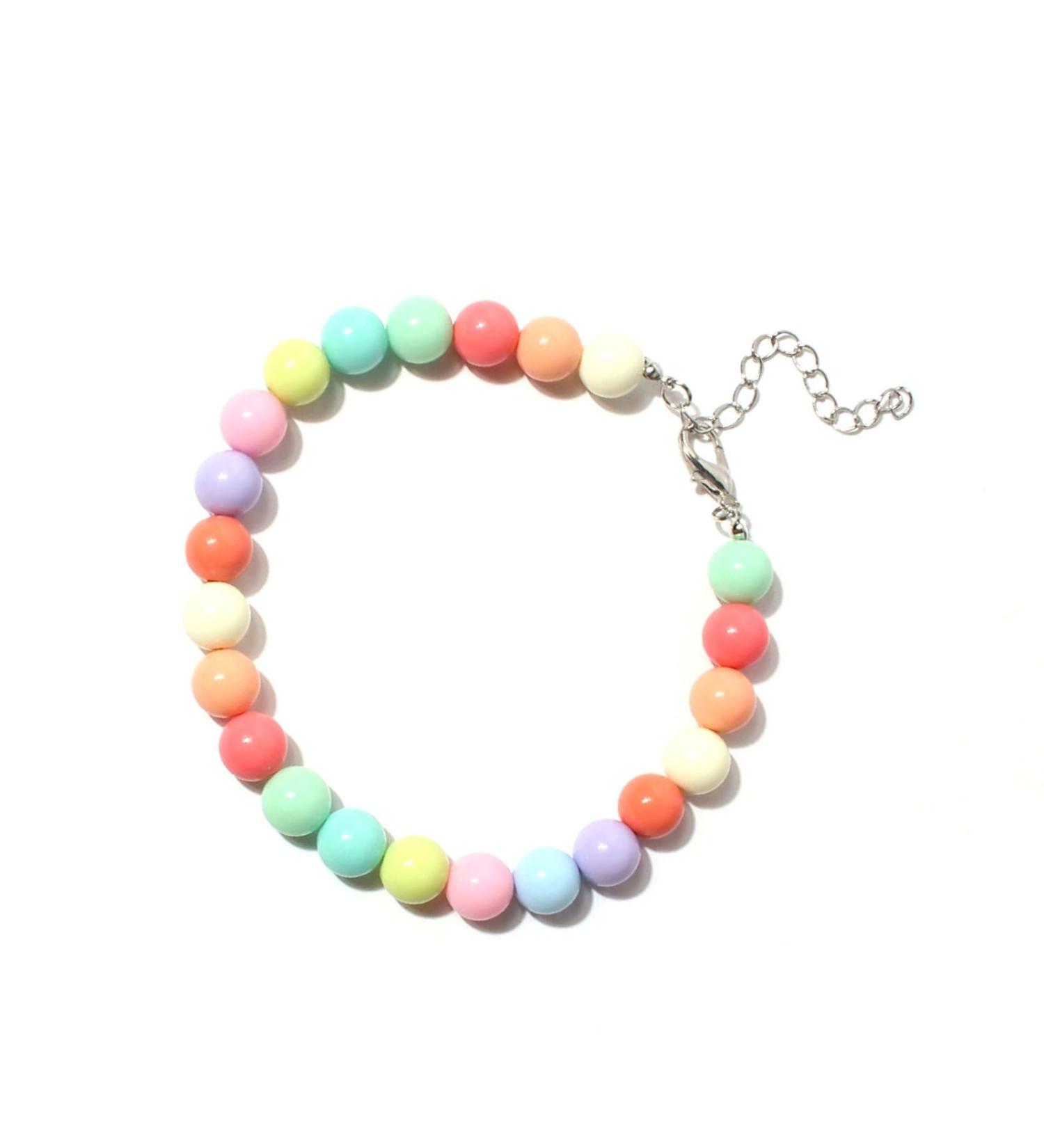 Dog Pearl Necklace Colorful Pet Jewelry Adjustable Pet Collar for Mini Breeds Dogs Cats Puppy Kitten - Buy Online on SooperMarket.com