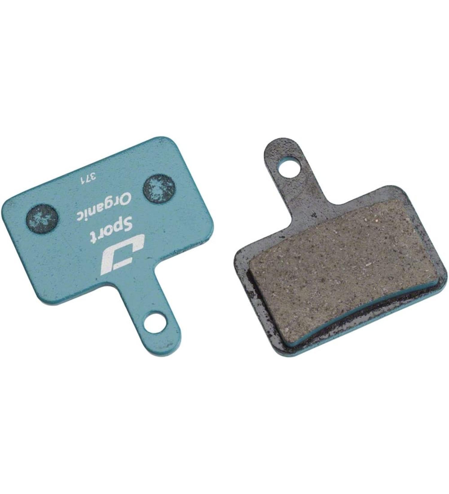 Jagwire - Shimano Disc Brake Pads | Sport Semi-Metallic and Sport Organic | Shimano Acera, Alivio, Deore, LX, Nexave, Non-Series, Tourney, Promax, RST, Tektro, TRP