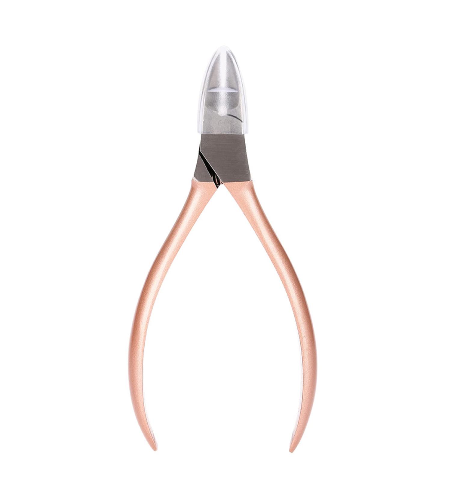 Rose Gold Nail Art Decorations Picker Rhinestone Remover Nail Cutter Scissors Manicure Tools - Buy Online on SooperMarket.com