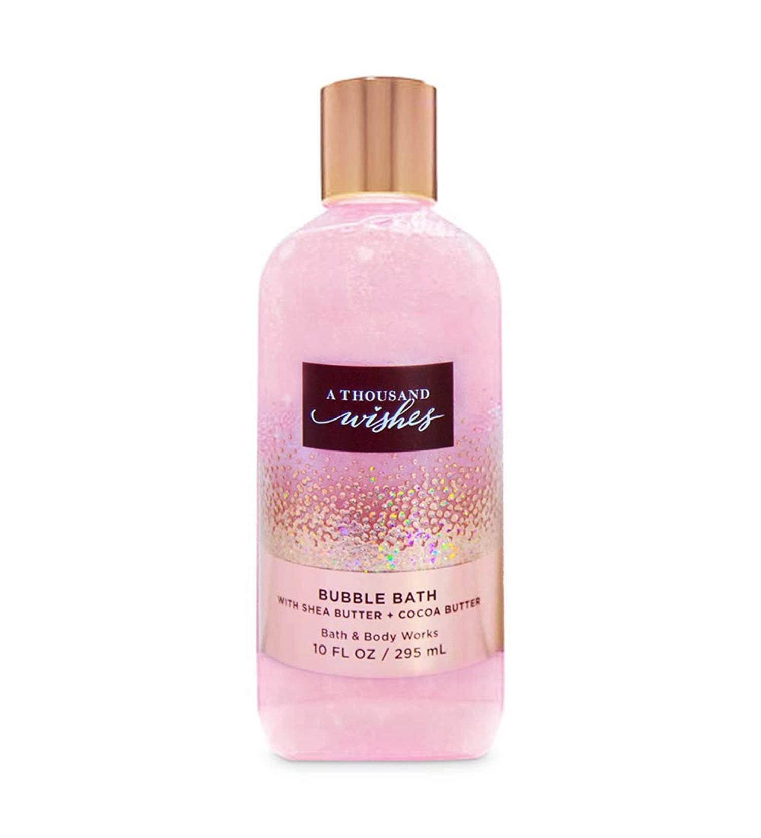 Bath & Body Works A Thousand Wishes Bubble Bath 10 fl oz - Shea & Cocoa Butter Infused - Buy Online on SooperMarket.com