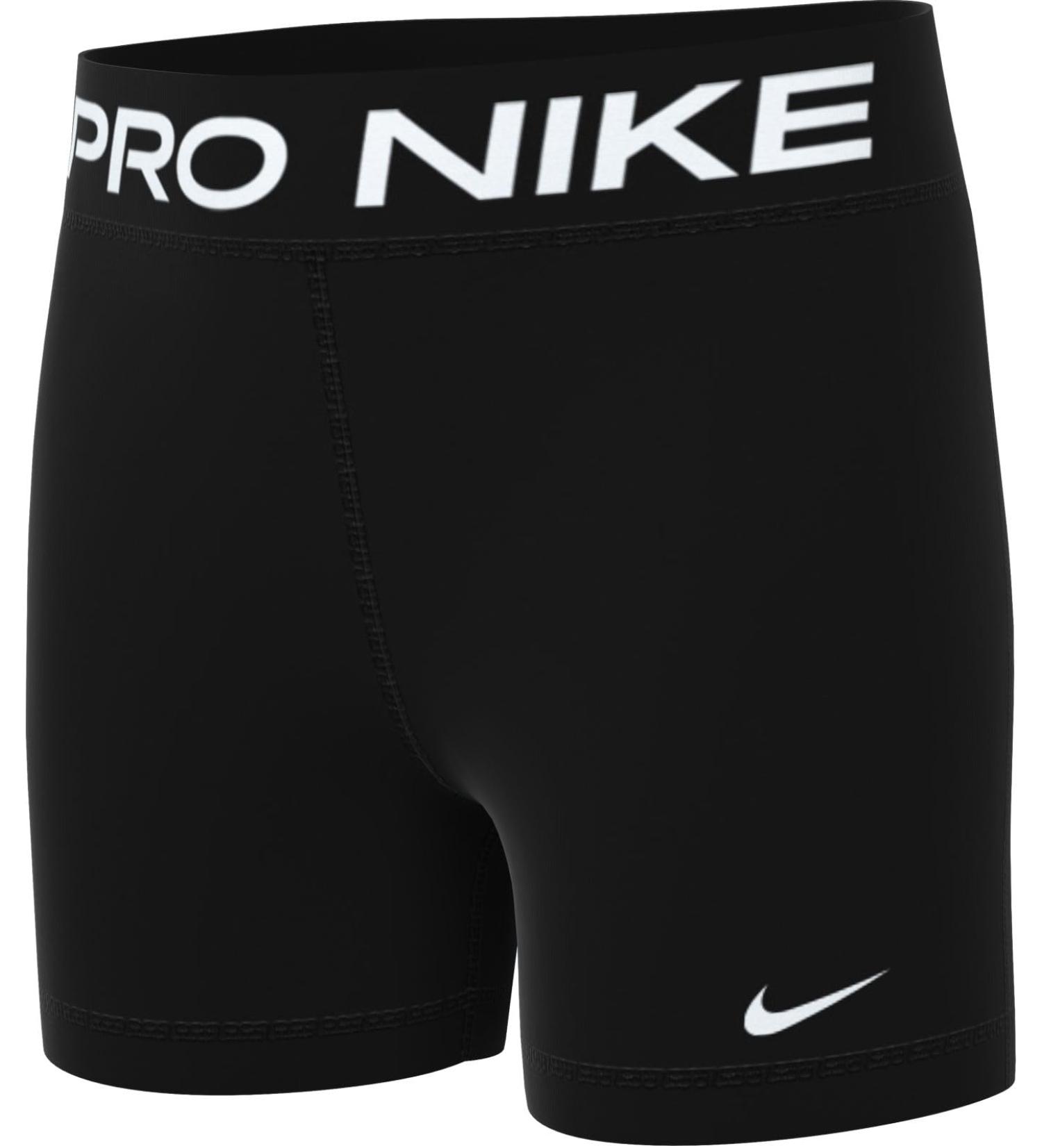 Nike Girls' Shorts G NP DF 5in | Black/White | Ages 12-13 | International Shipping Available - Buy Online on SooperMarket.com