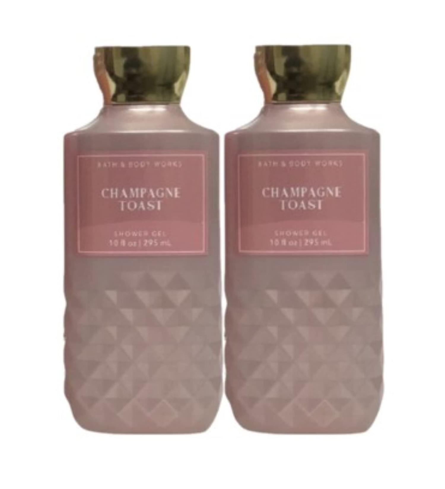 Bath and Body Works Champagne Toast Shower Gel 10 Oz 2 Pack (Champagne Toast)