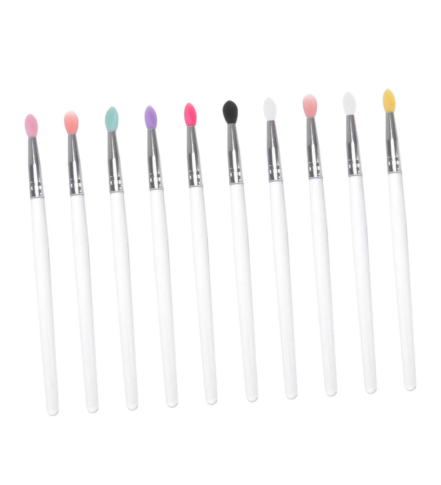 NOLITOY 10pcs Eye Shadow Brush Makeup Brush Makeup Accessories Eye Makeup Accessory Miss Big Sequins Eyes - Buy Online on SooperMarket.com