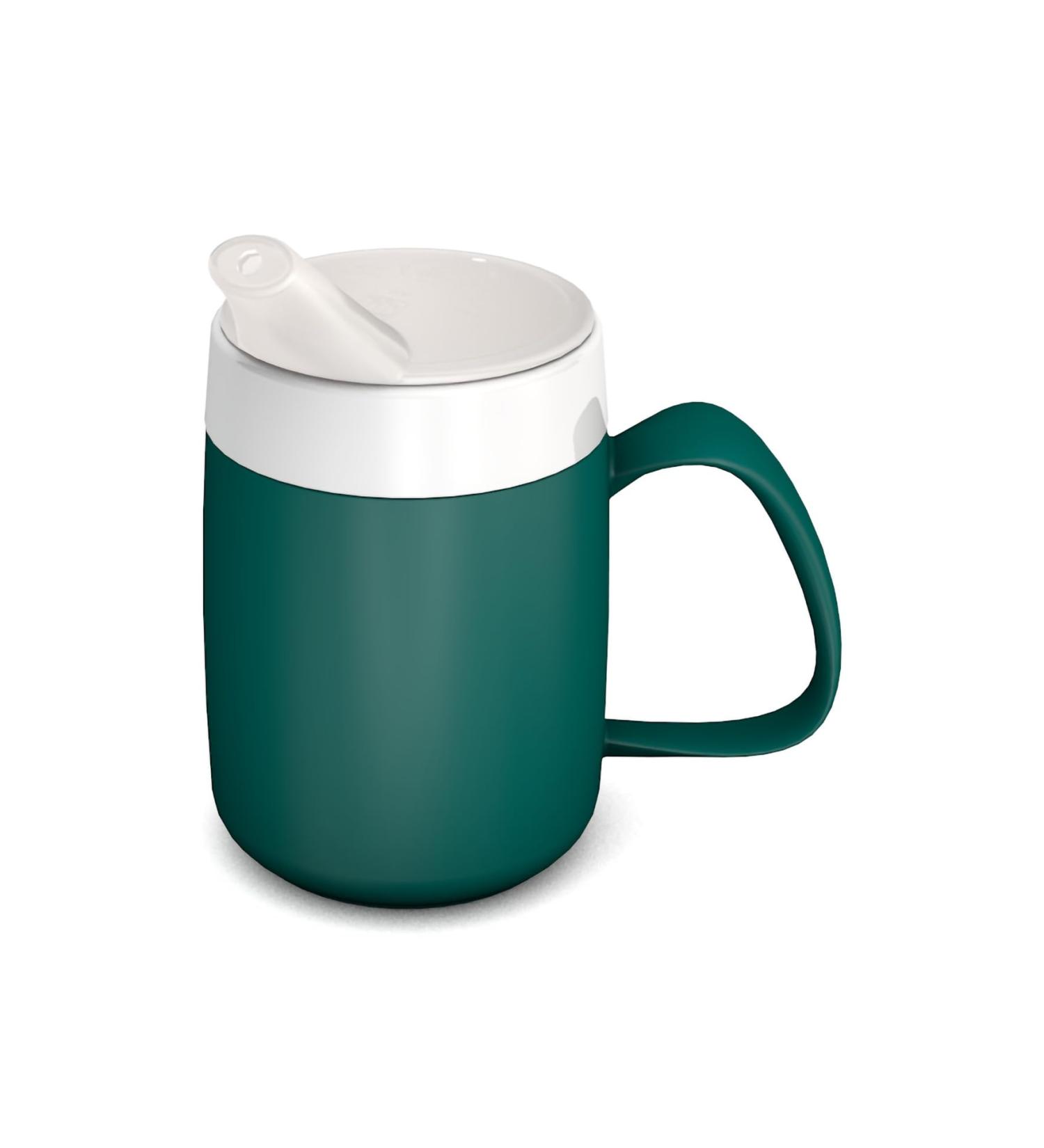 Ornamin Petrol Mug with Spout Attachment - Innovative Drinking Solution for Easy Sips | International Shipping Available - Buy Online on SooperMarket.com