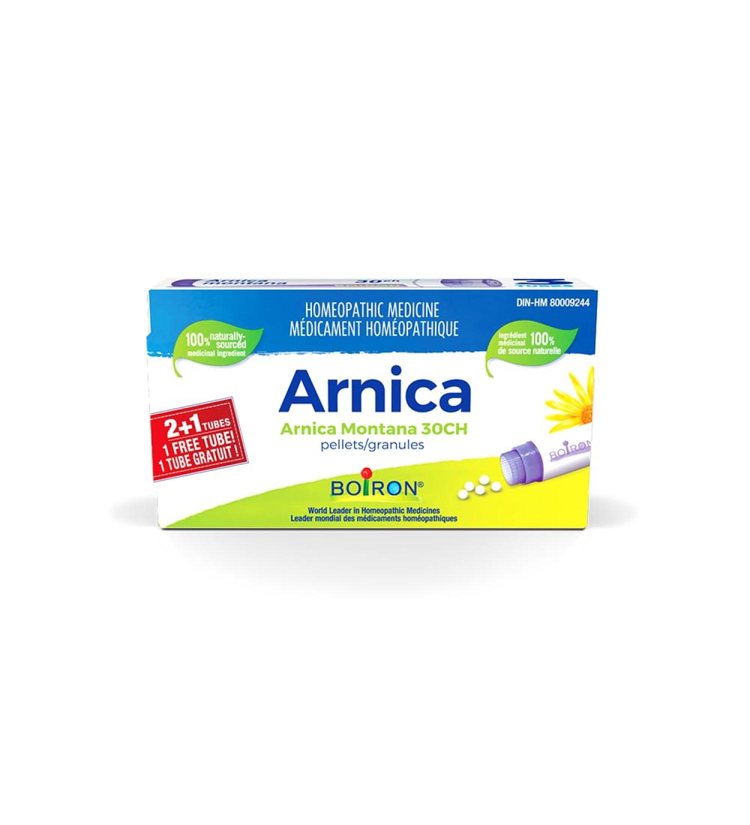 Boiron Arnica Montana 30CH. NEW box with 3 tubes Homeopathic Medicine - Buy Online on SooperMarket.com