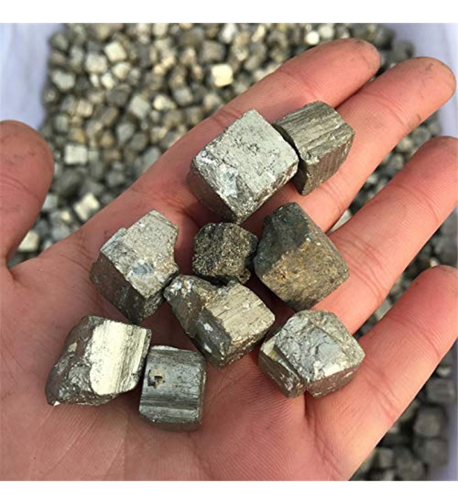 100g Mass Sale Natural Rock Crystal Tumbled Stone Chalcopyrite Crystal Stone for Decoration - Buy Online on SooperMarket.com