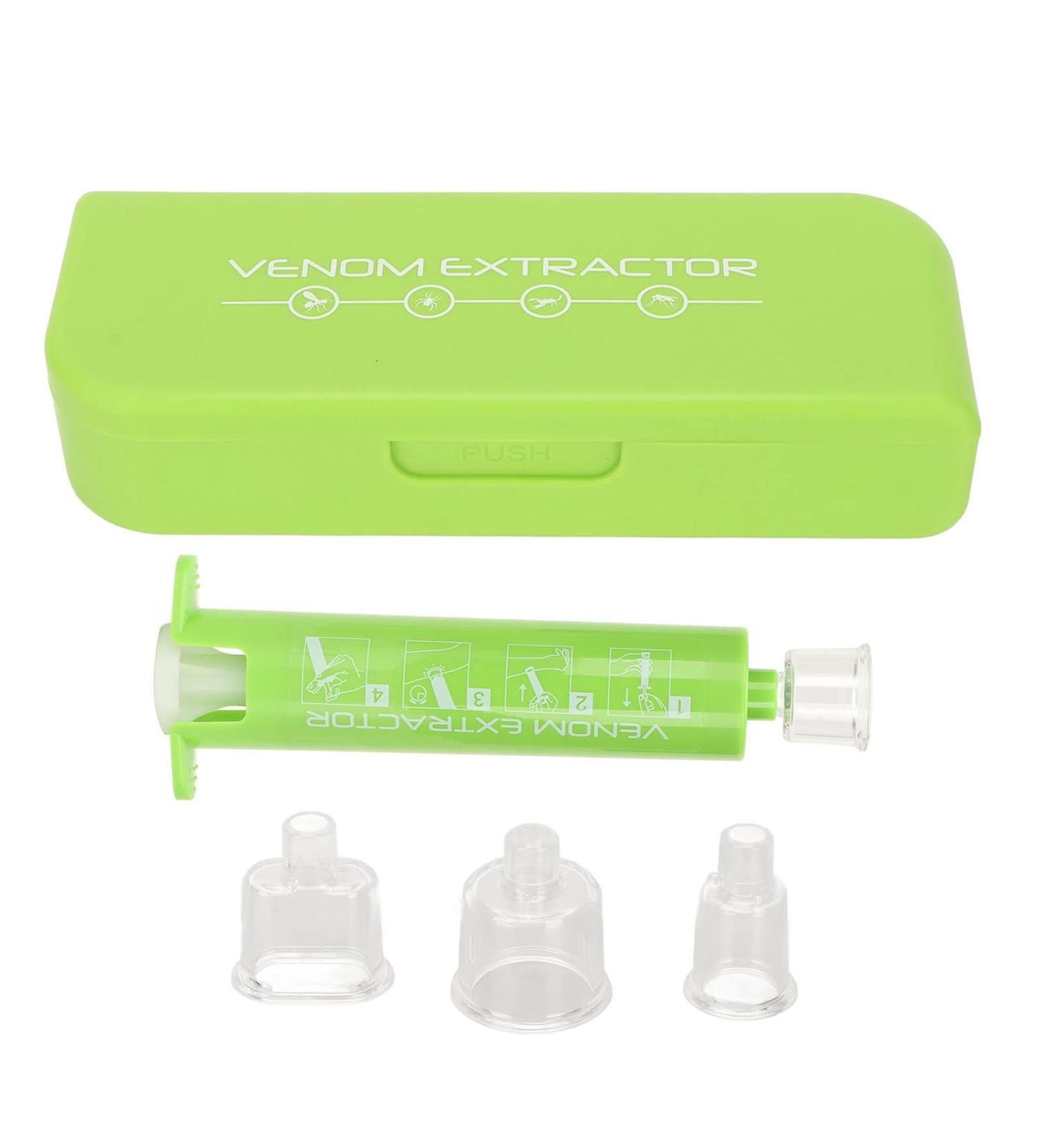Bite Sucker Venom Extractor - Relief & Healing Tool for Outdoor Camping - Buy Online on SooperMarket.com