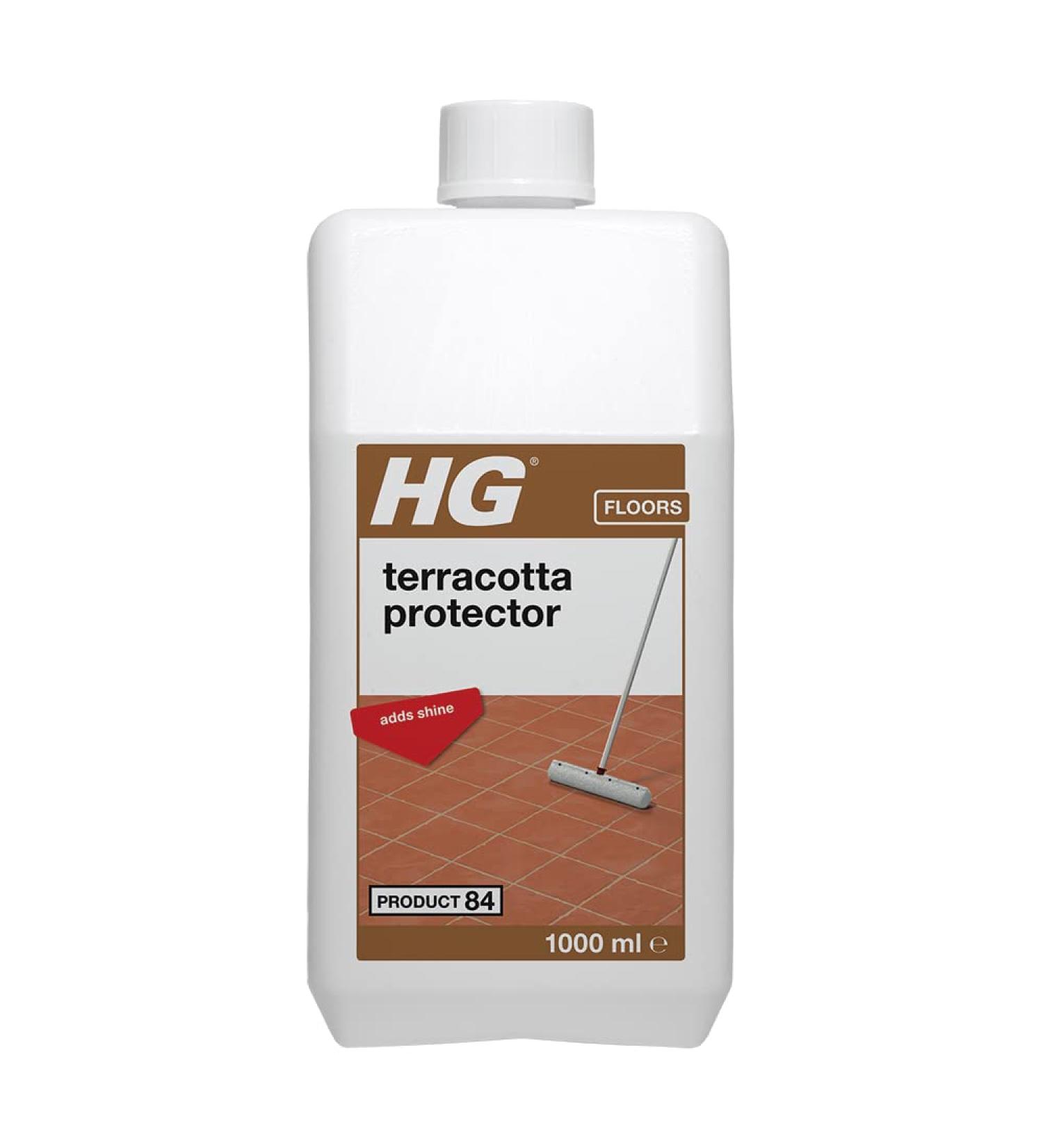HG Terracotta Floor Protector 84 | Natural Stone Polish & Sealant - 1 Litre - Buy Online on SooperMarket.com