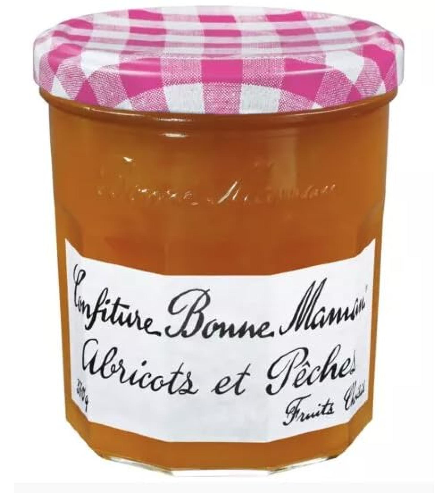 Bonne Maman Apricot & Peach jam 370g - Pack of 3 - Buy Online on SooperMarket.com