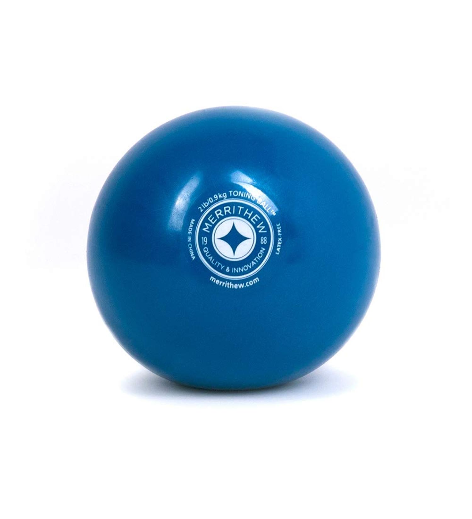 STOTT PILATES Toning Ball Blue 2lb - Premium Quality Fitness Equipment - Buy Online on SooperMarket.com