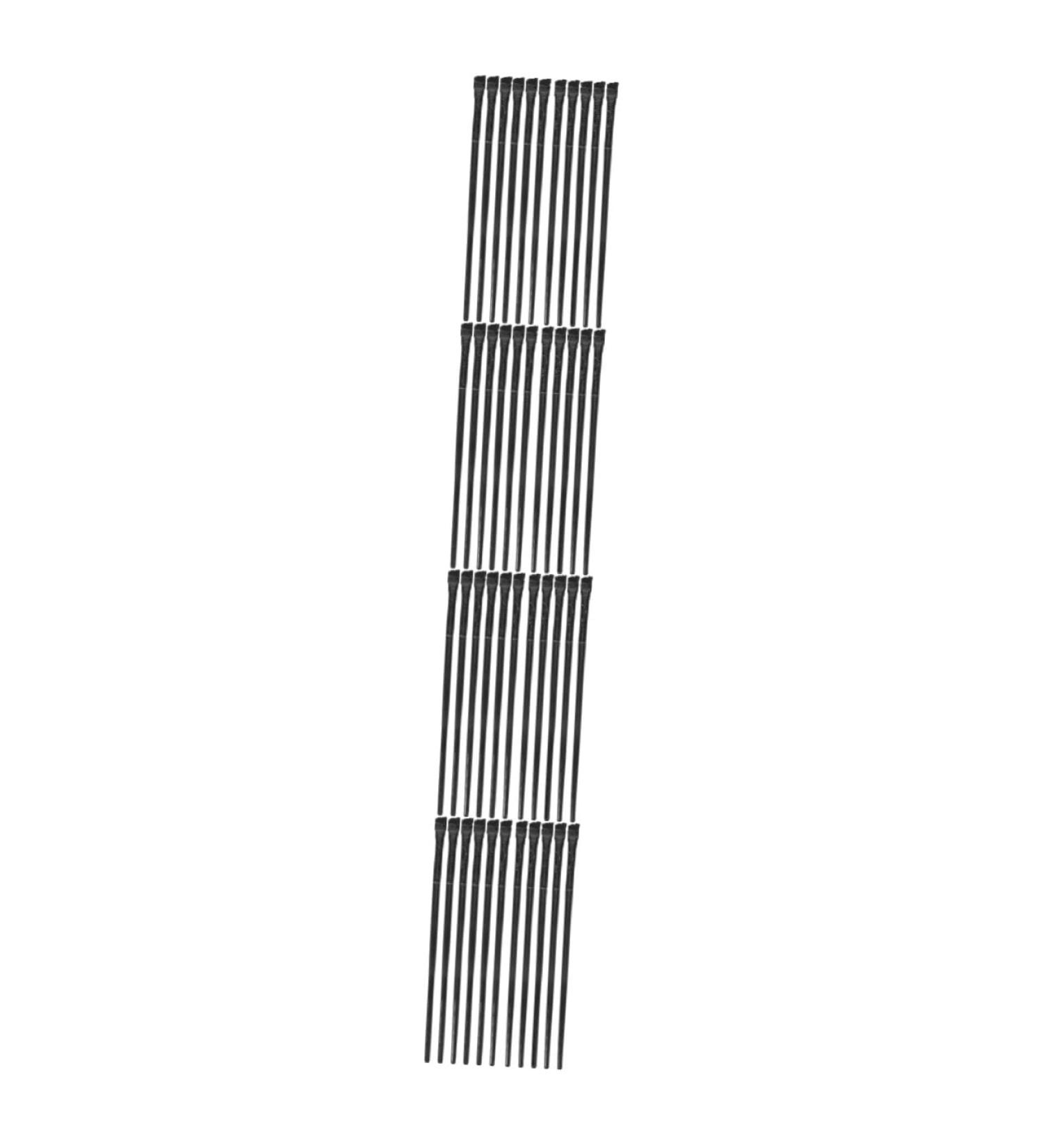 Healeved 48 Pcs Eyeliner Brush Eye Shadow Brush Eyeshadow Brushes Brow Brushes for Eyebrows Black - Buy Online on SooperMarket.com