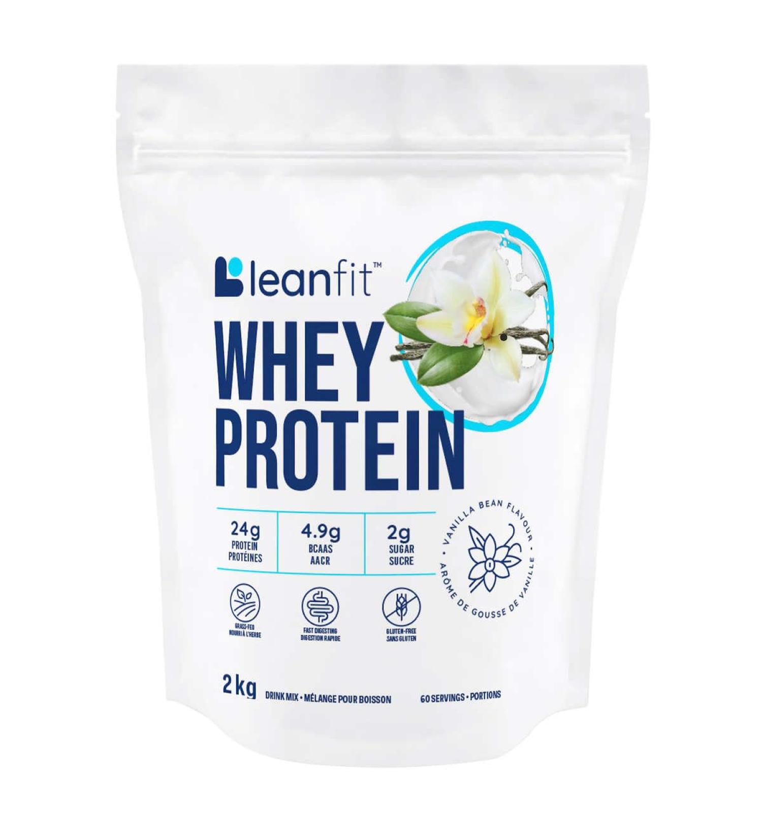 LEANFIT Whey Protein - Vanilla Flavour 2000.0 gram