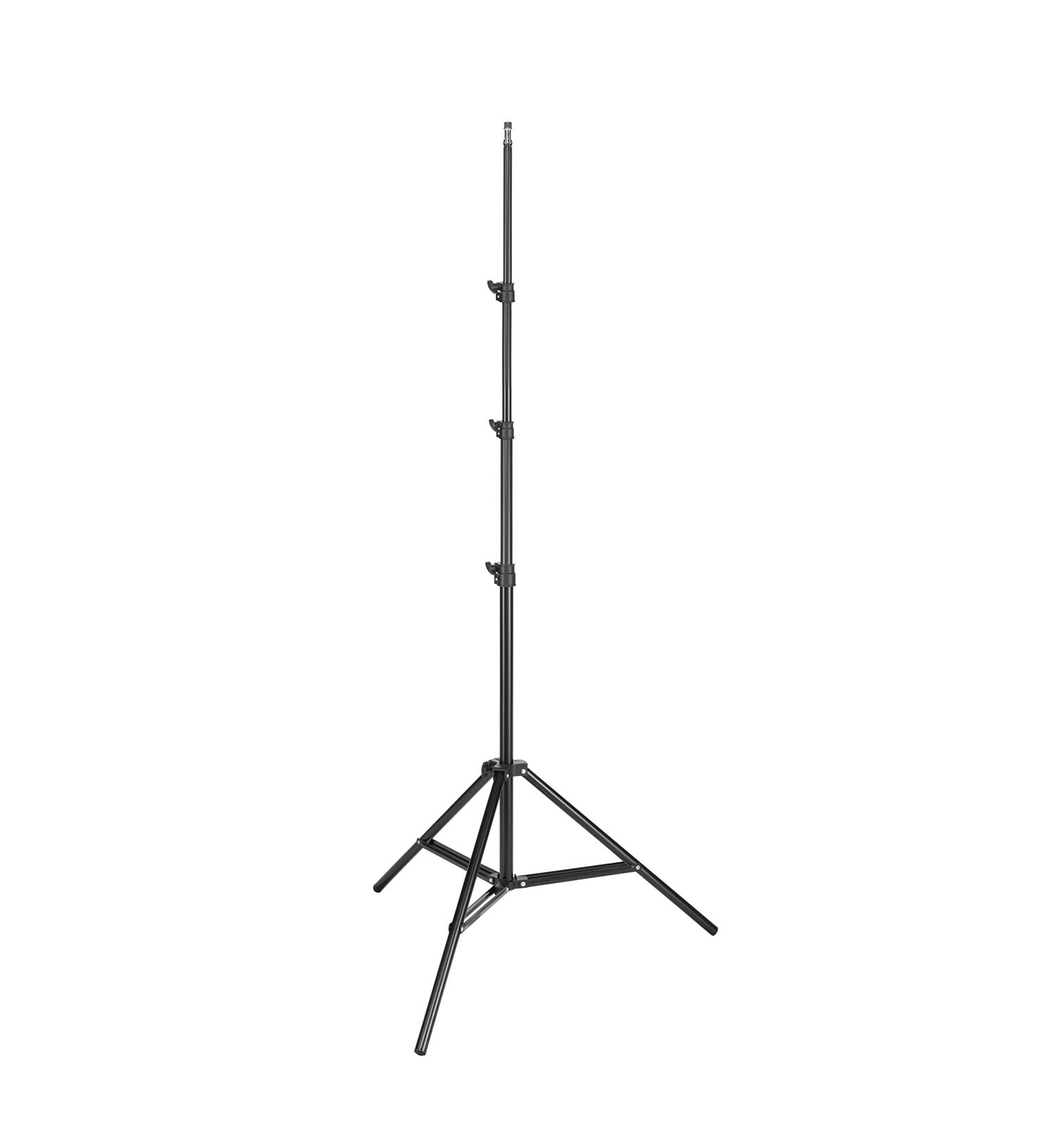 Fovitec 7'6 Spring Cushioned Background Stand Kit with Clip - Ideal for Pop Up Backdrops, Chroma Key Green Screens & Reflectors - Buy Online on SooperMarket.com