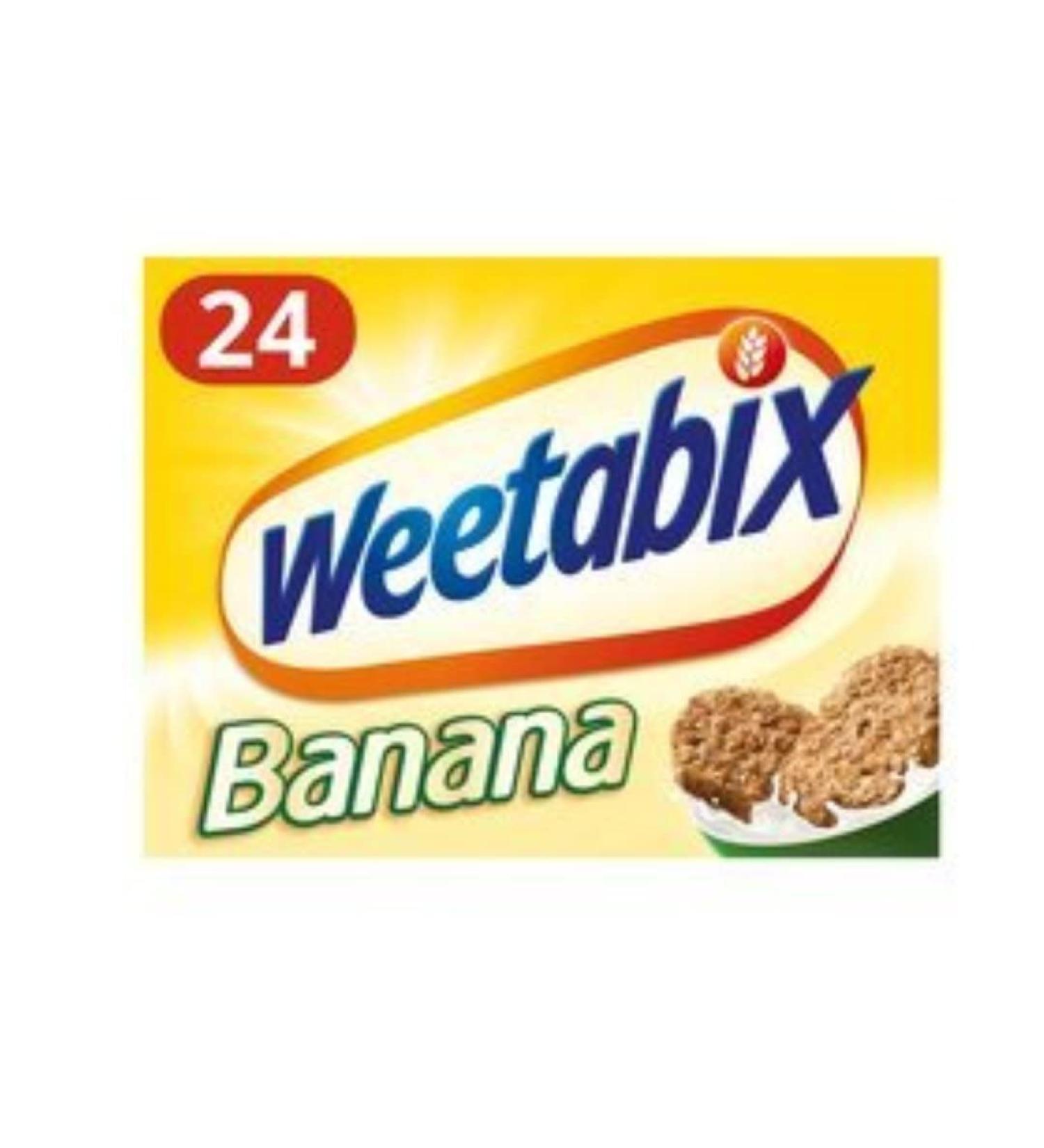 Weetabix Biscuits Banana Cereal 24 Pack x 5 pack