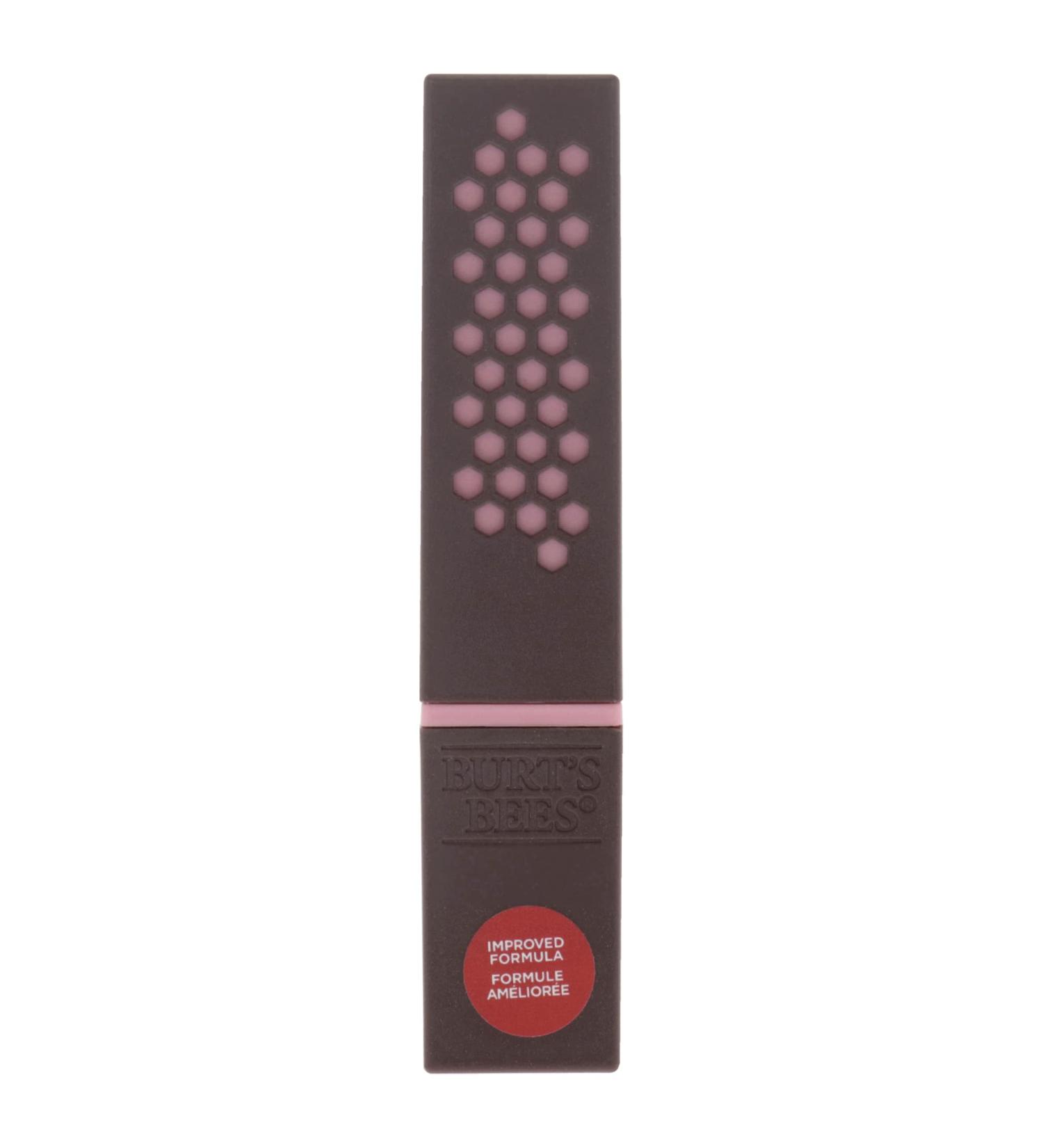Burt's Bees 100% Natural Moisturizing Lipstick - Iced Iris | Long-Lasting Lip Color | 1 Tube - Buy Online on SooperMarket.com