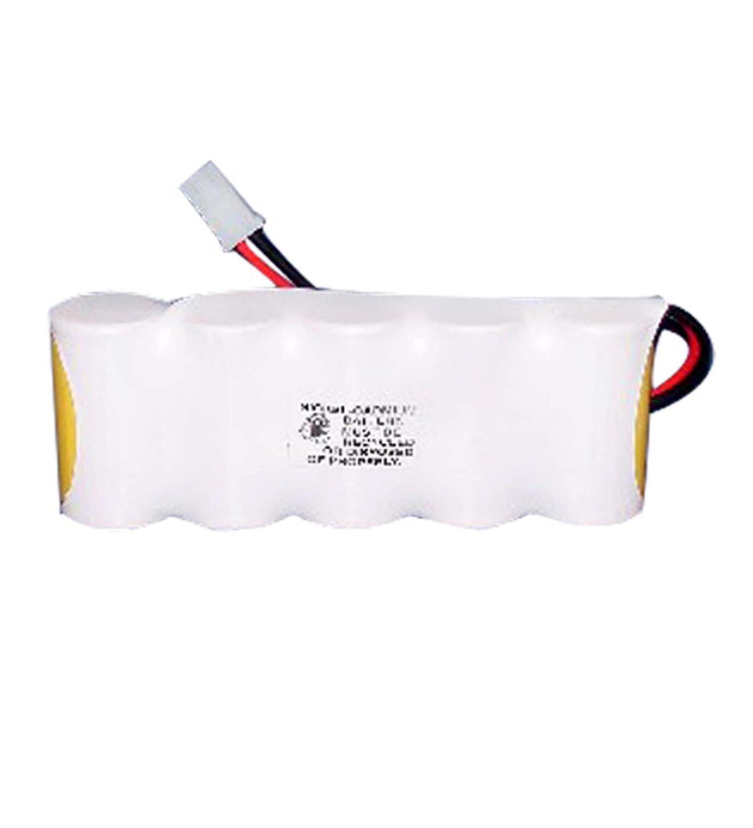 Exell Emergency Lighting Battery for Lithonia ELB0604N 406796-000 Flat