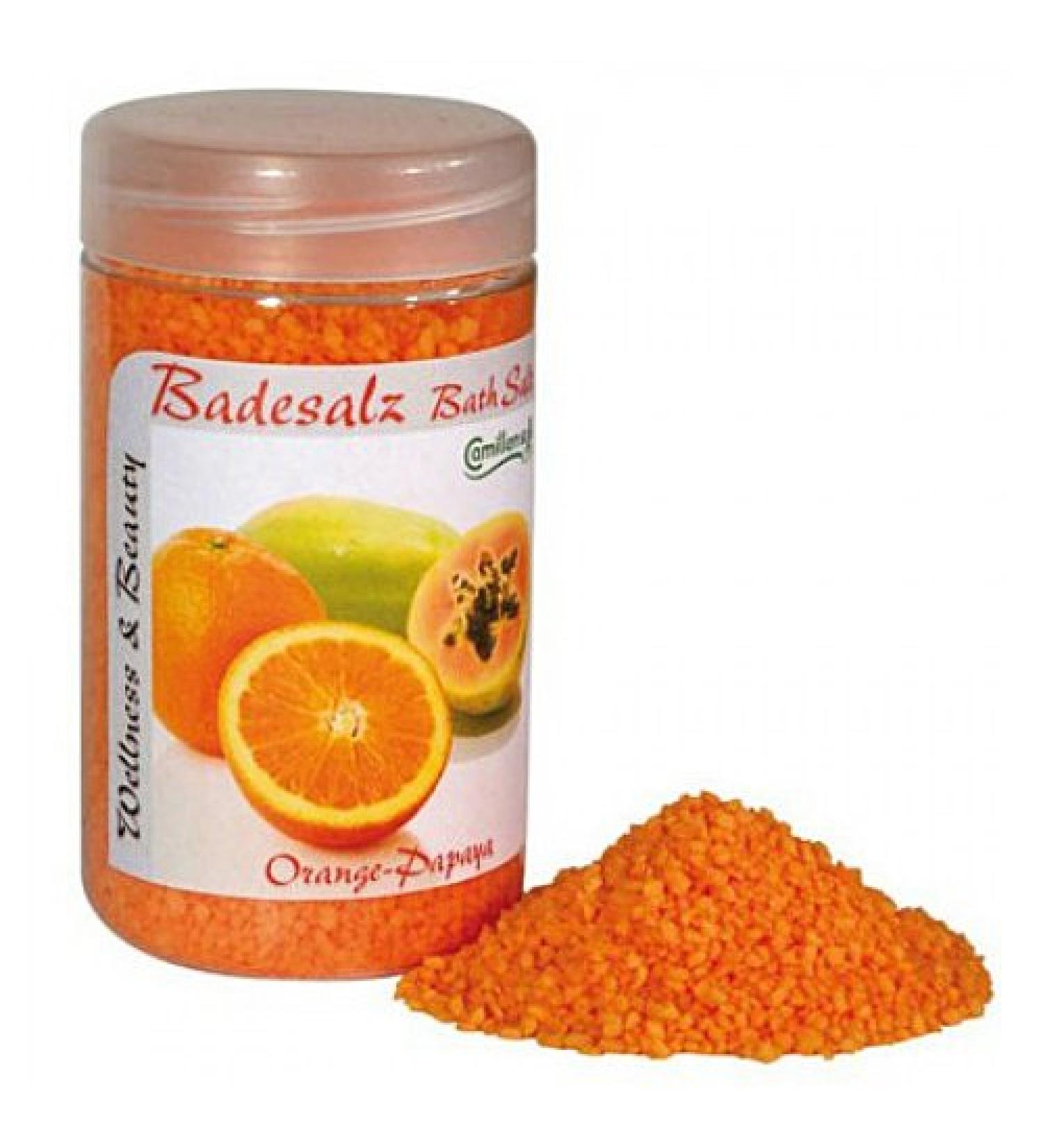 Buy Orange Papaya Chamomile Bath Salts | Foot Bath Additive | 350g - Revitalize Your Feet - Buy Online on SooperMarket.com